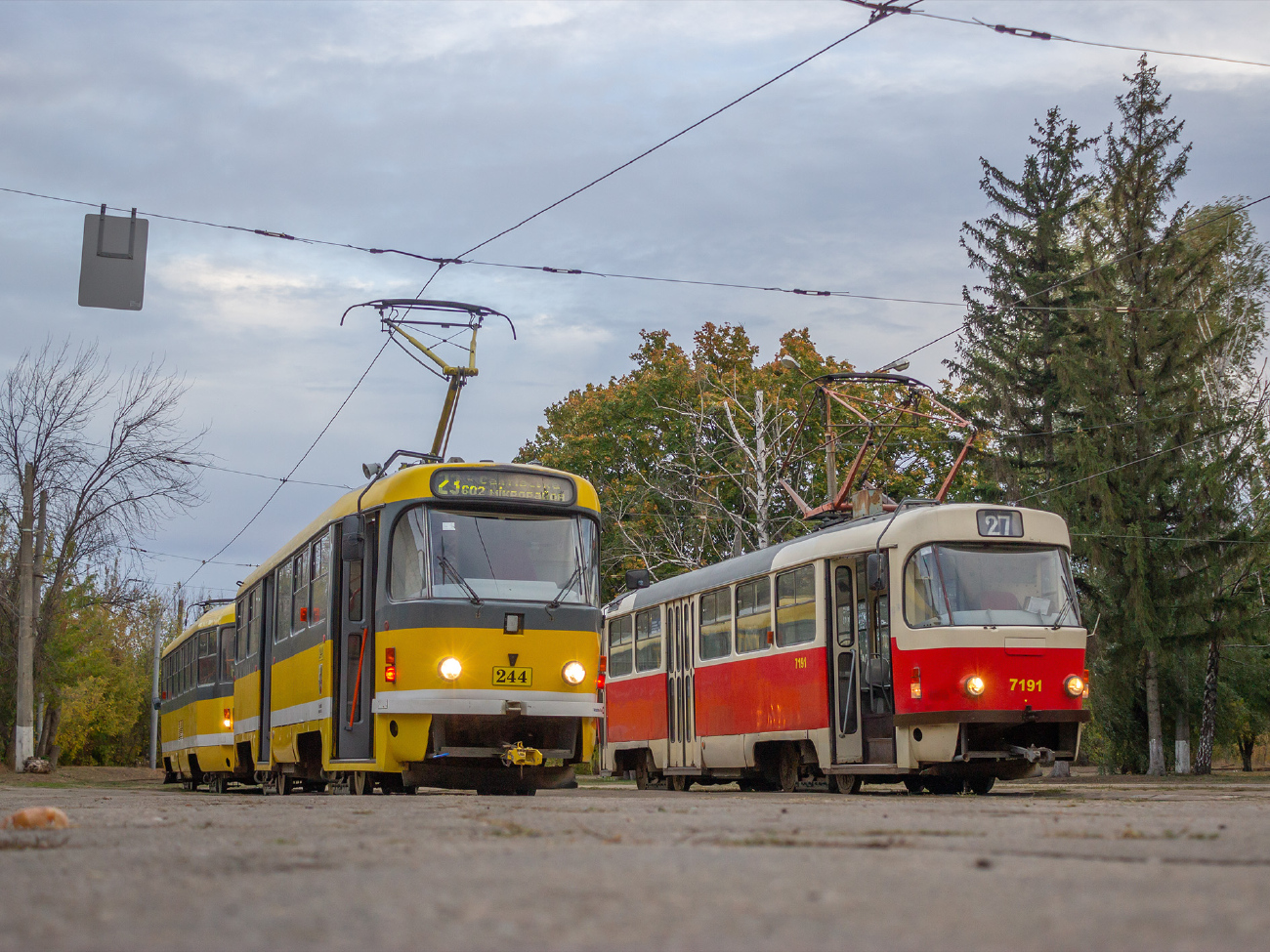 Харьков, Tatra T3R.P № 244