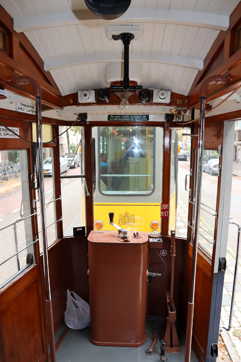 Amsterdam, Werkspoor 2-axle motor car č. 401; Amsterdam — 50th anniversary of Museumtramlijn Amsterdam