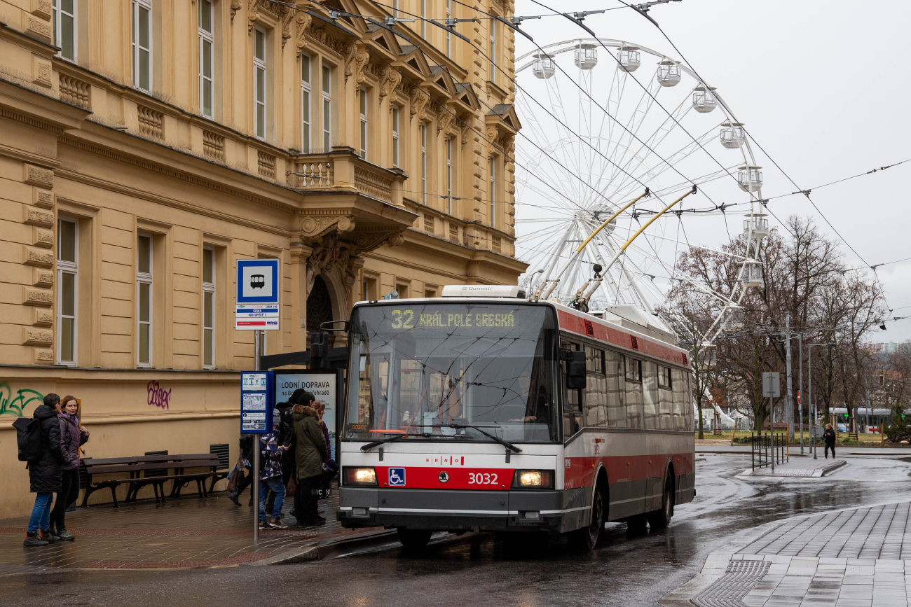 Brno, Škoda 21Tr № 3032