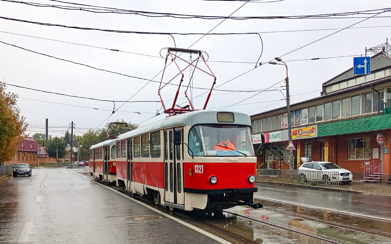Днепр, Tatra T3SU № 1327