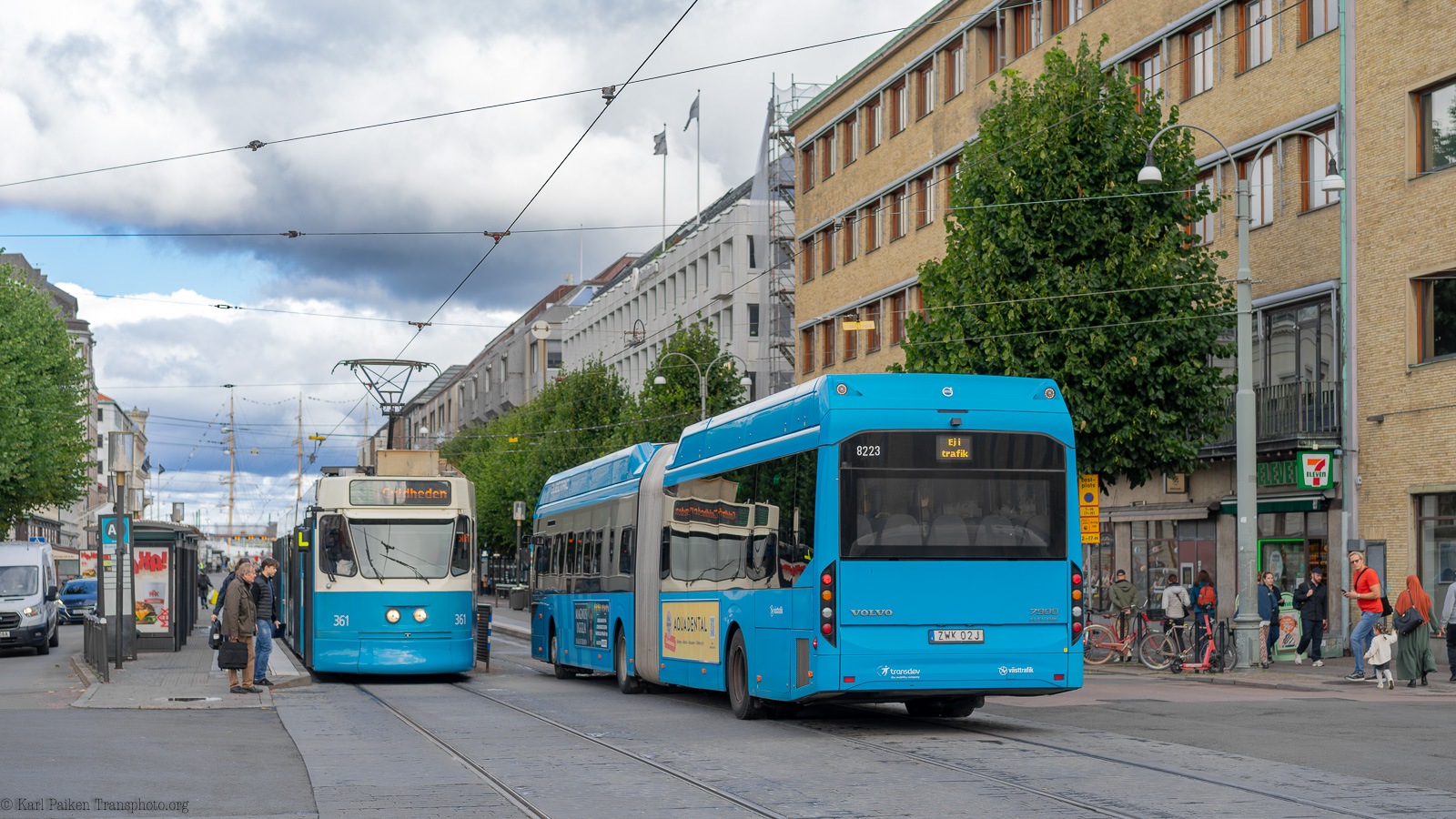 Gothenburg, Volvo 7900EA č. 8223
