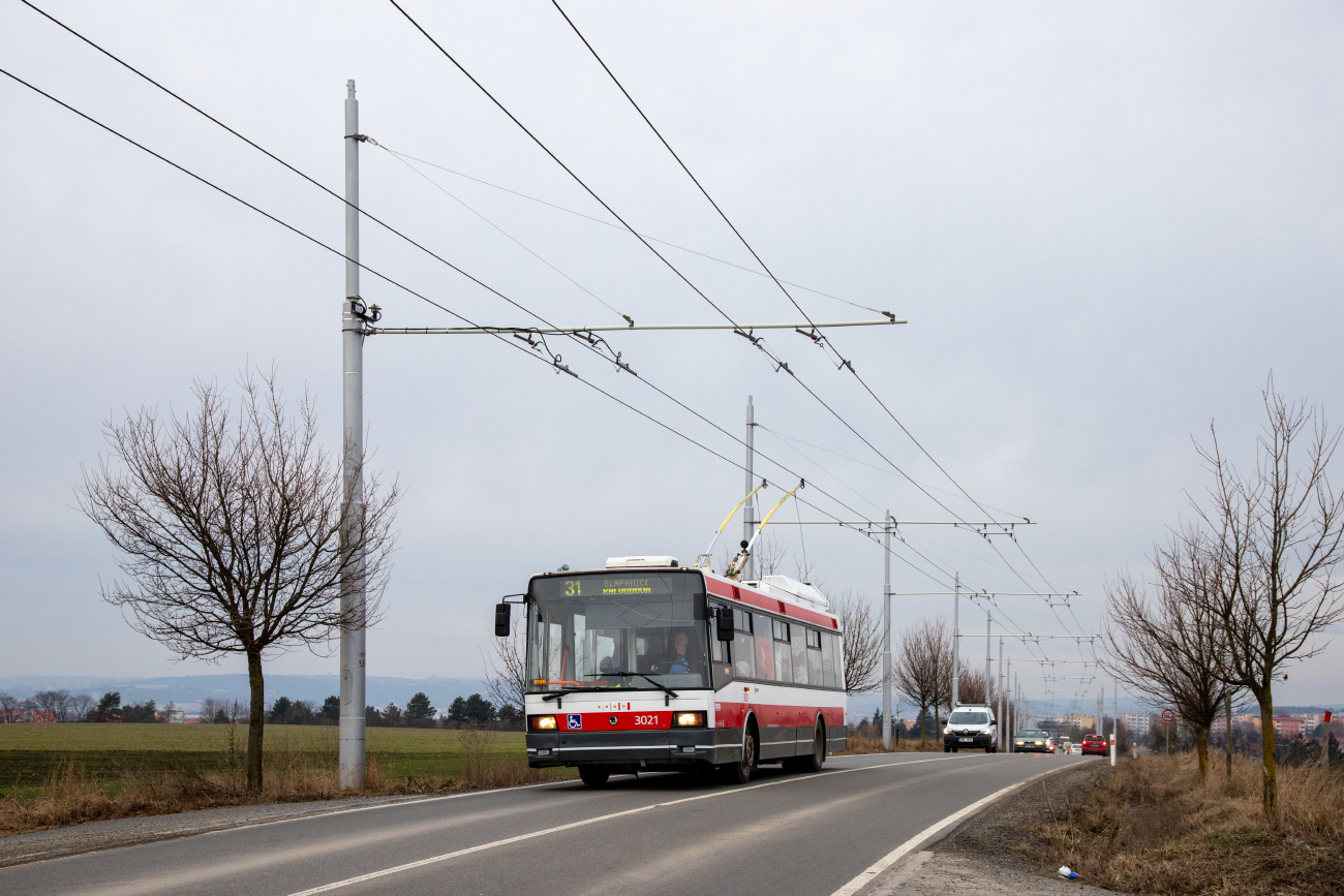 Брно, Škoda 21Tr № 3021