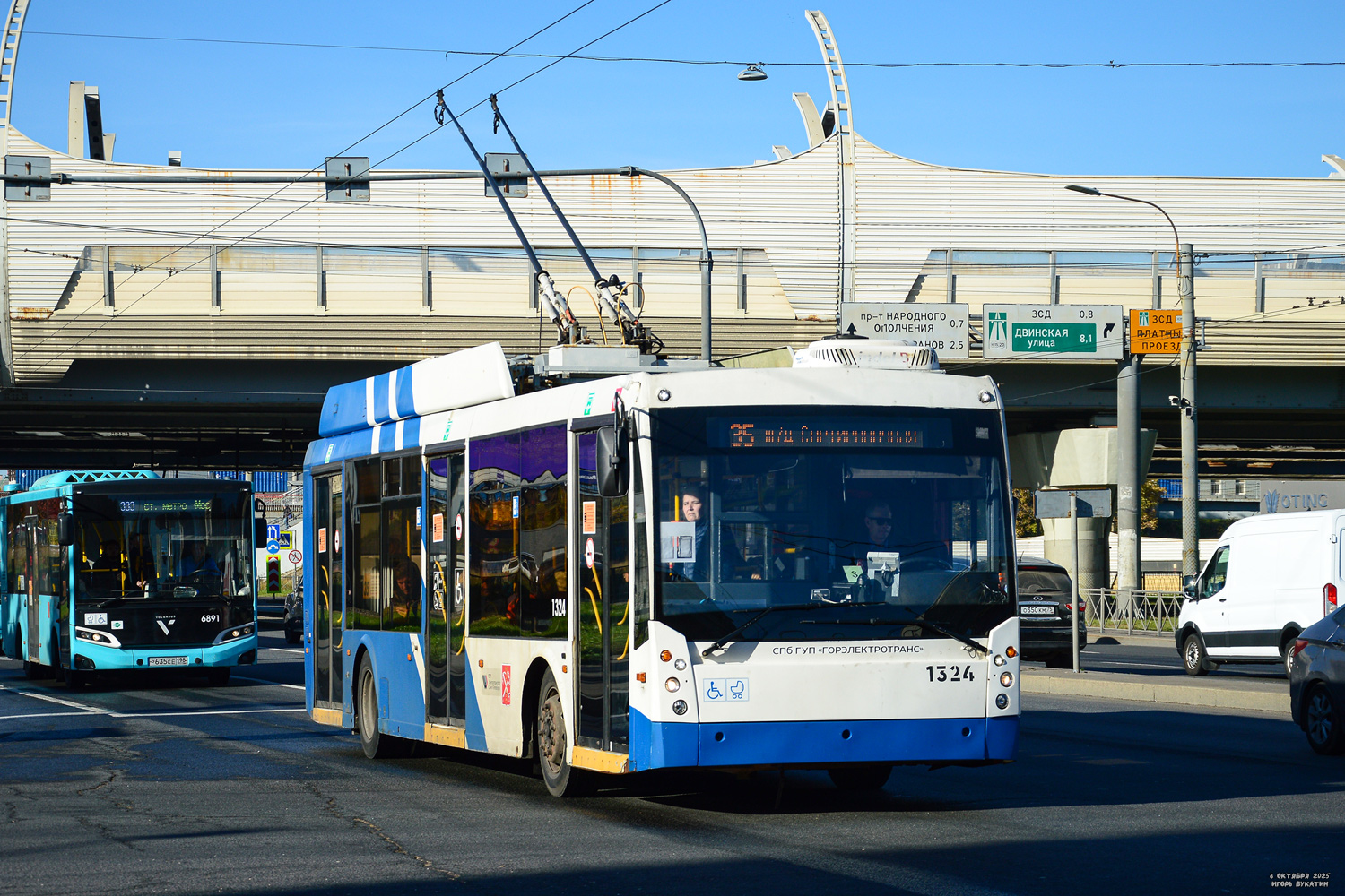 Санкт-Петербург, Тролза-5265.00 «Мегаполис» № 1324