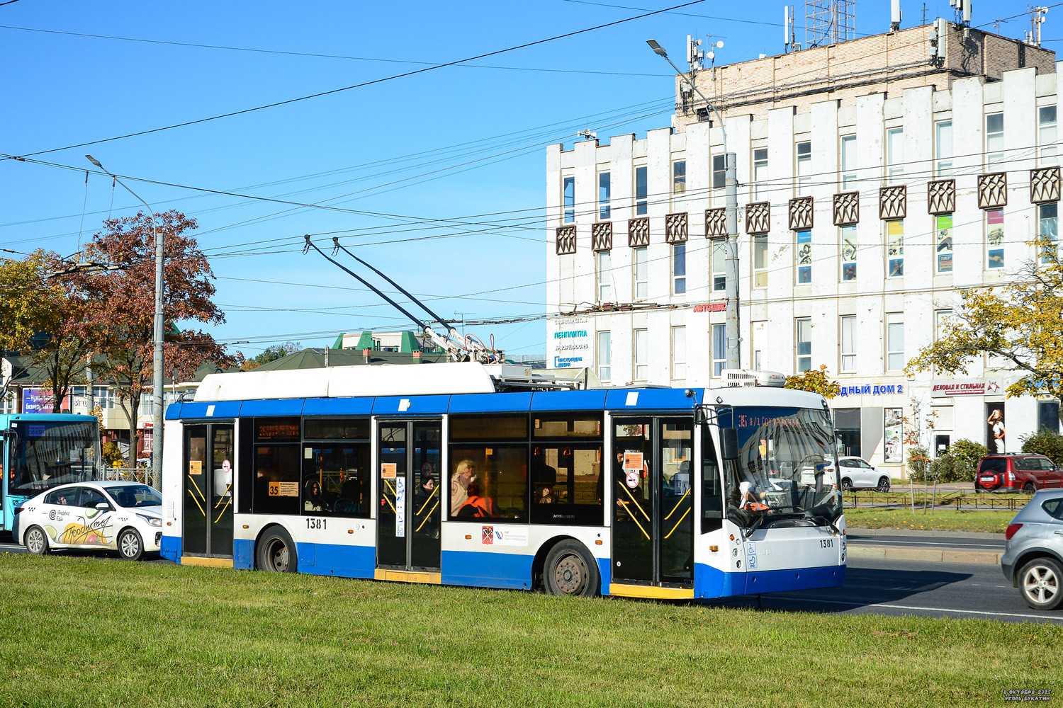 Санкт-Петербург, Тролза-5265.00 «Мегаполис» № 1381