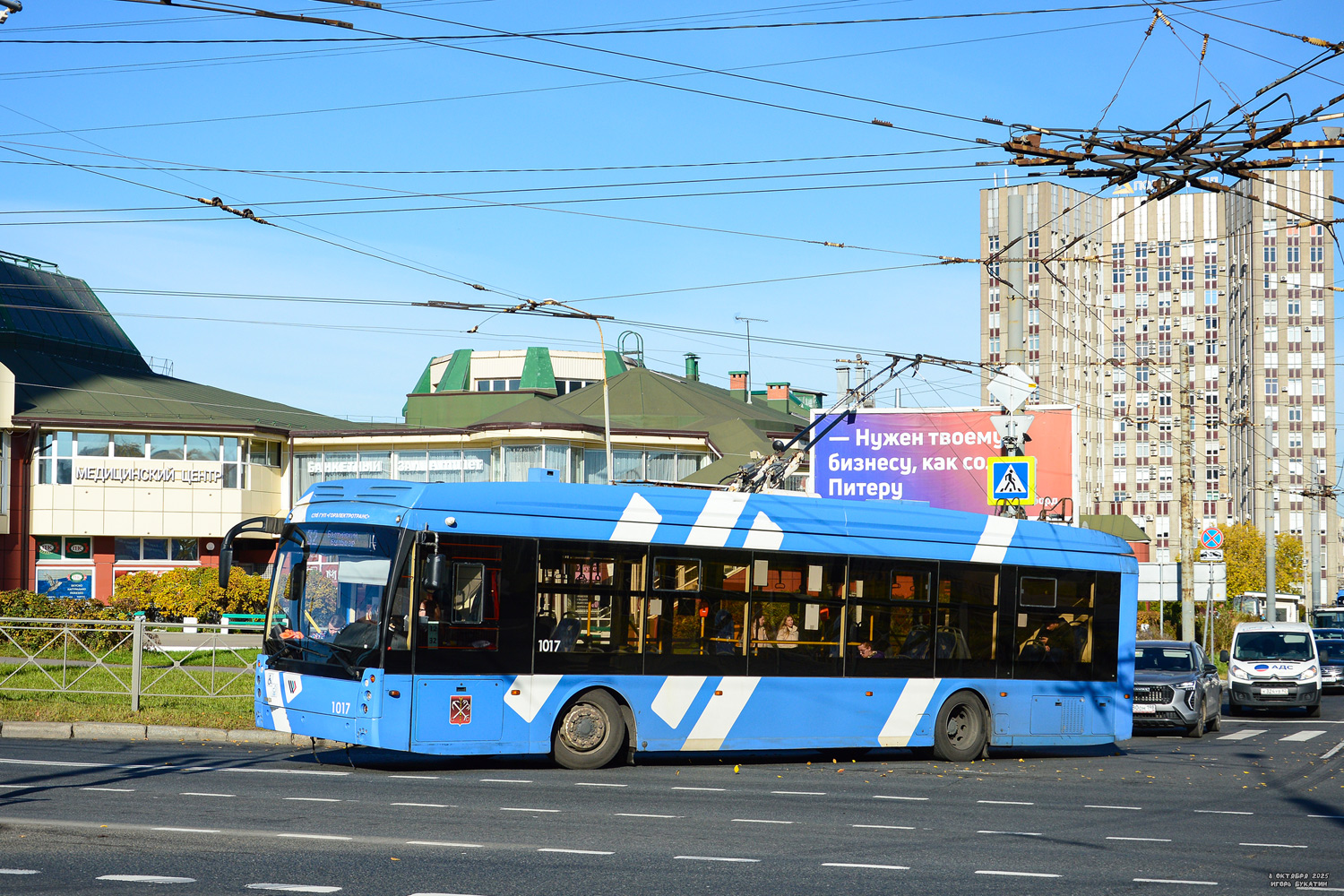 Санкт-Петербург, Тролза-5265.08 «Мегаполис» № 1017