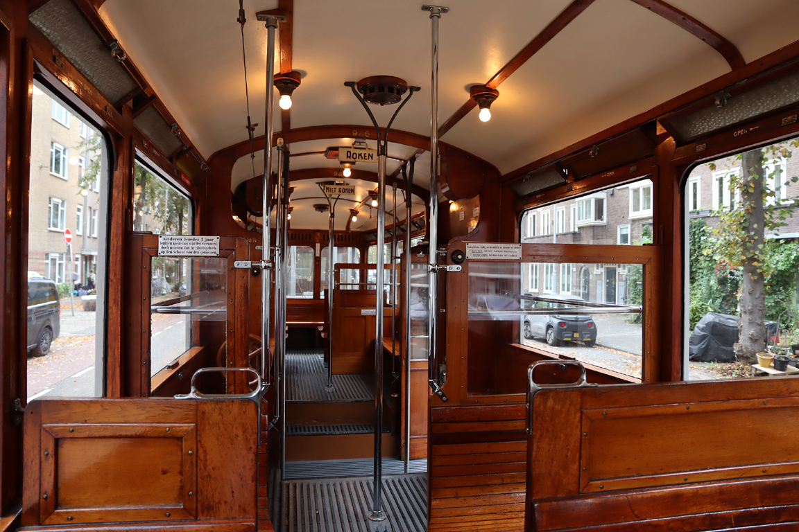 Amsterdam, Allan 2-axle trailer car č. 946; Amsterdam — 50th anniversary of Museumtramlijn Amsterdam