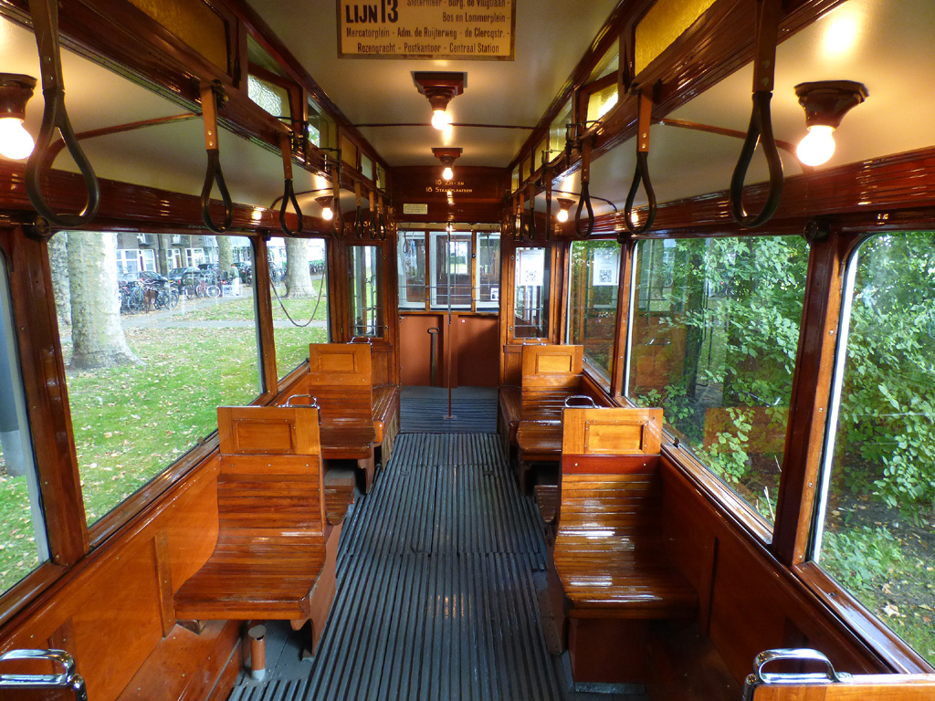 Амстердам, Двухосный моторный Werkspoor № 1236; Амстердам — 50 лет Museumtramlijn Amsterdam