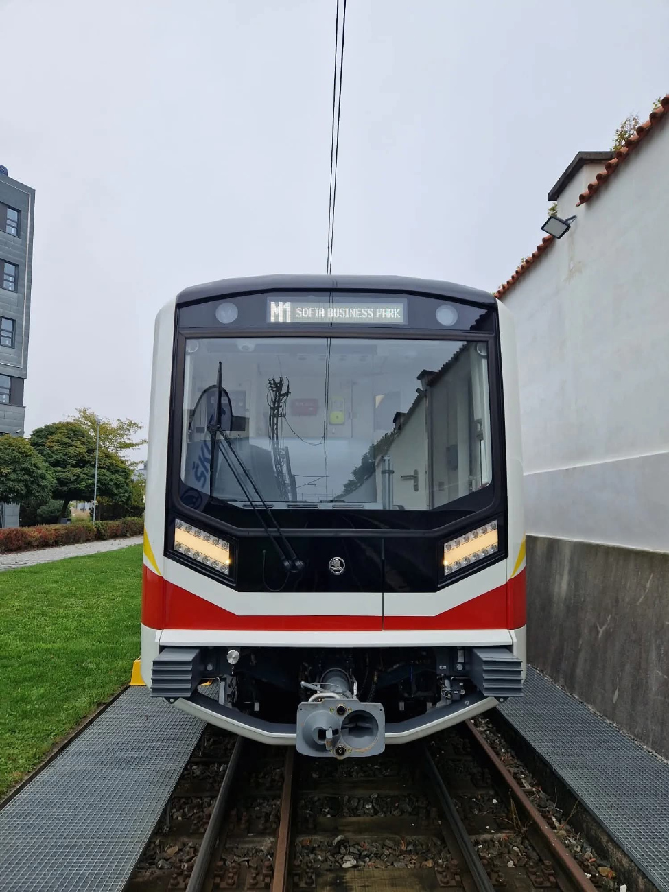 София, Škoda 21Mt Sofia № 4004; София — Испытания, тесты и поставка новых поездов метро Škoda 21Мт / 22Мт для Софии из Велима, Чехия — 2025 год