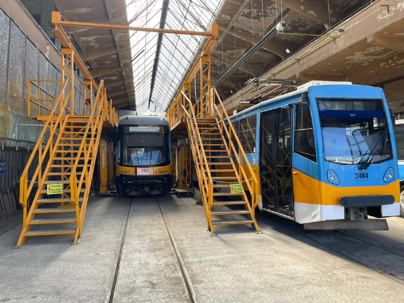 Sofia, PESA Swing 122NaSF č. 2308; Sofia — Open Day at "Tramkar" on the occasion of European Mobility Week — 22.09.2025 Sofia, PESA Swing 122NaSF č. 2308; Sofia — Open Day at "Tramkar" on the occasion of European Mobility Week — 22.09.2025