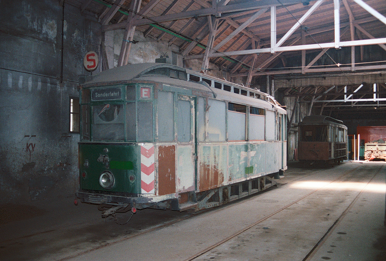 Leipzig, Busch 2-axle motor car č. 1463; Leipzig — Old photos Leipzig, Busch 2-axle motor car č. 1463; Leipzig — Old photos