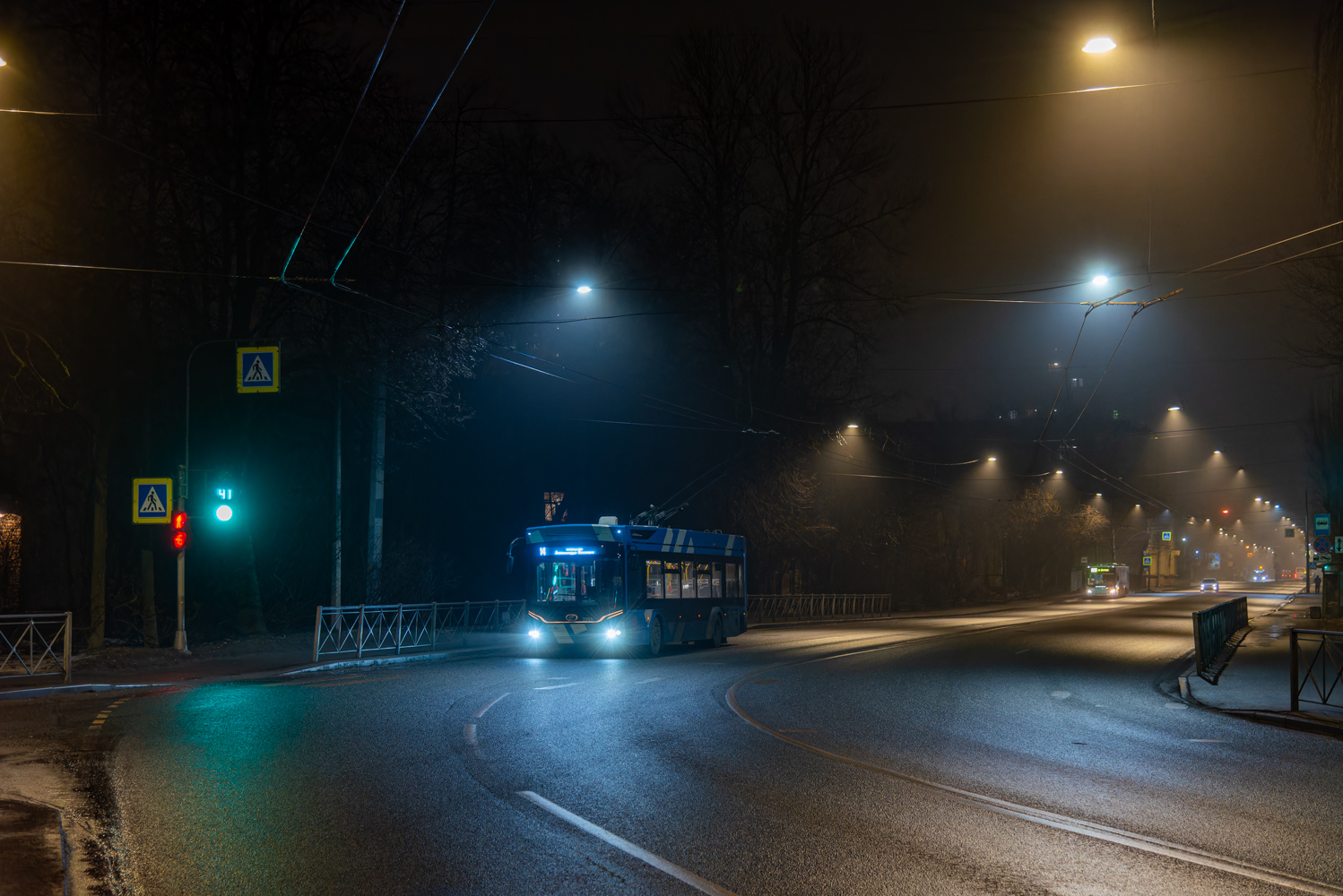 Санкт-Петербург, ПКТС-6281.00 «Адмирал» № 3258; Санкт-Петербург — Троллейбусные линии и инфраструктура