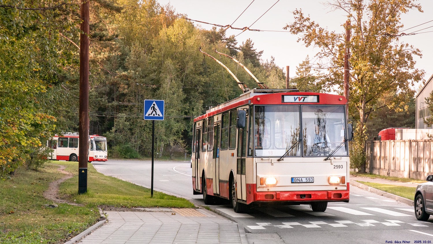 Вильнюс, Škoda 14Tr13/6 № 2593
