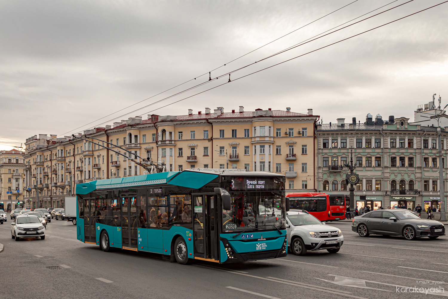 Казань, МАЗ-303Т22 № 2020