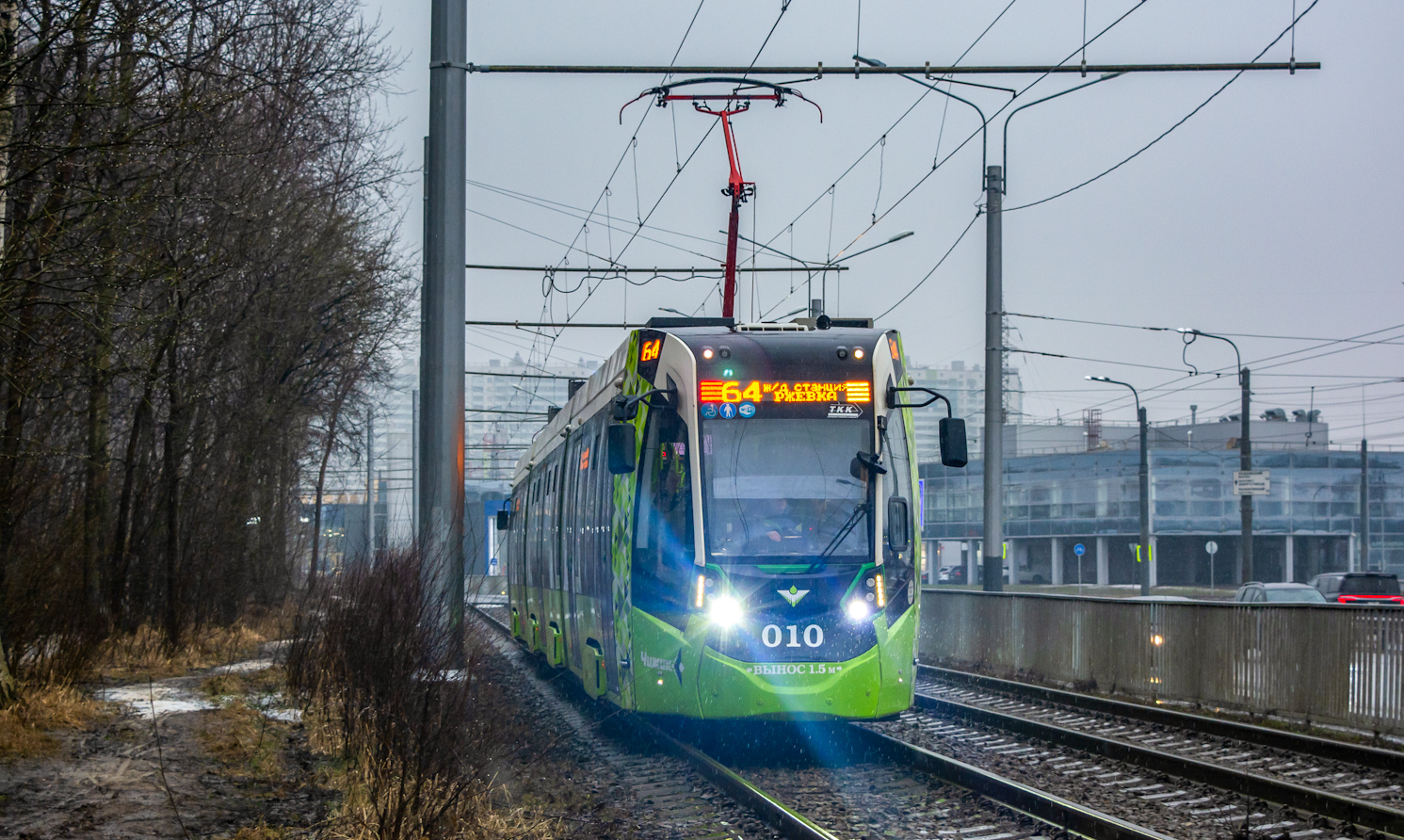 Санкт-Петербург, Stadler B85600M № 010