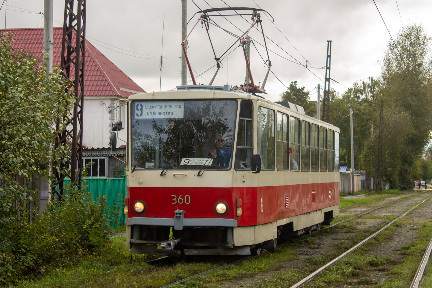 Екатеринбург, Tatra T6B5SU № 360