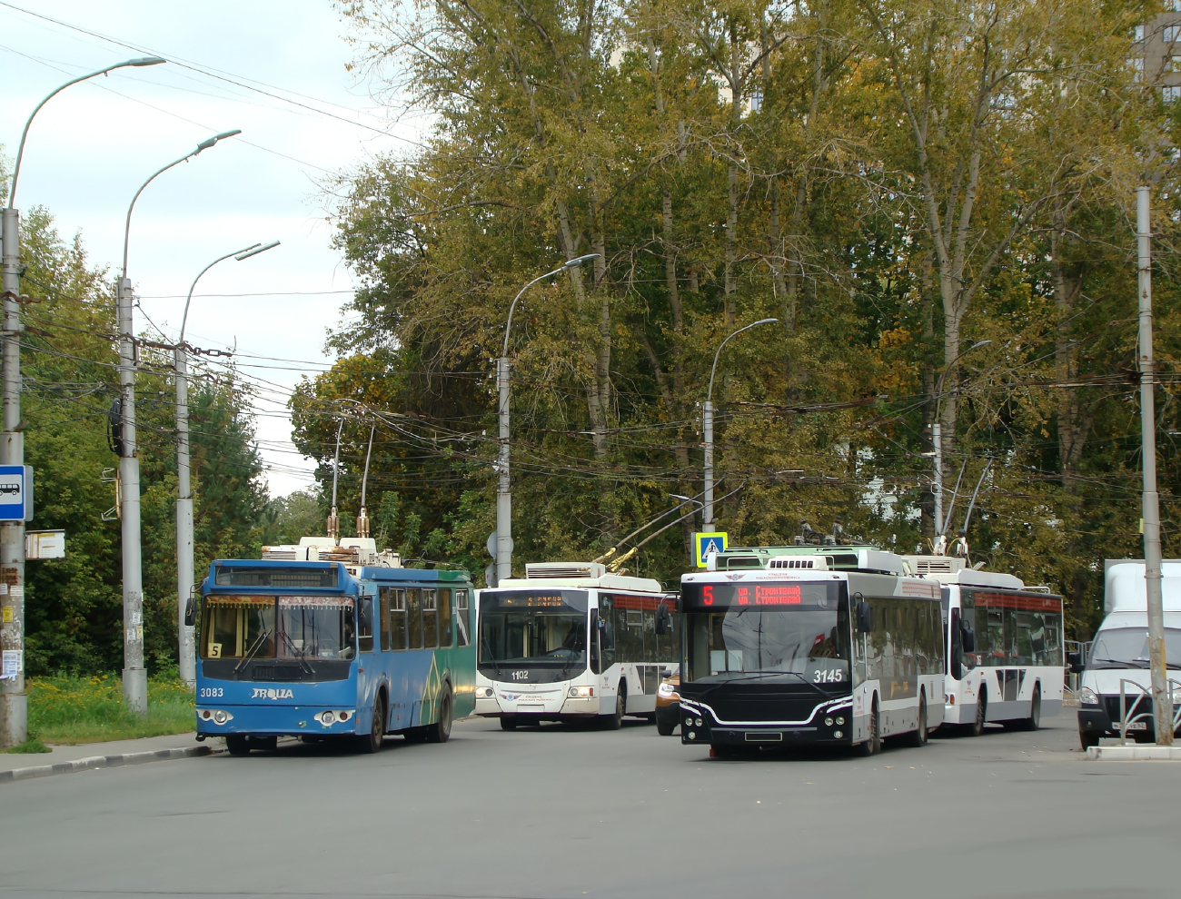 Рязань, ЗиУ-682Г-016.03 № 3083; Рязань, МАЗ-203Т70 № 3145