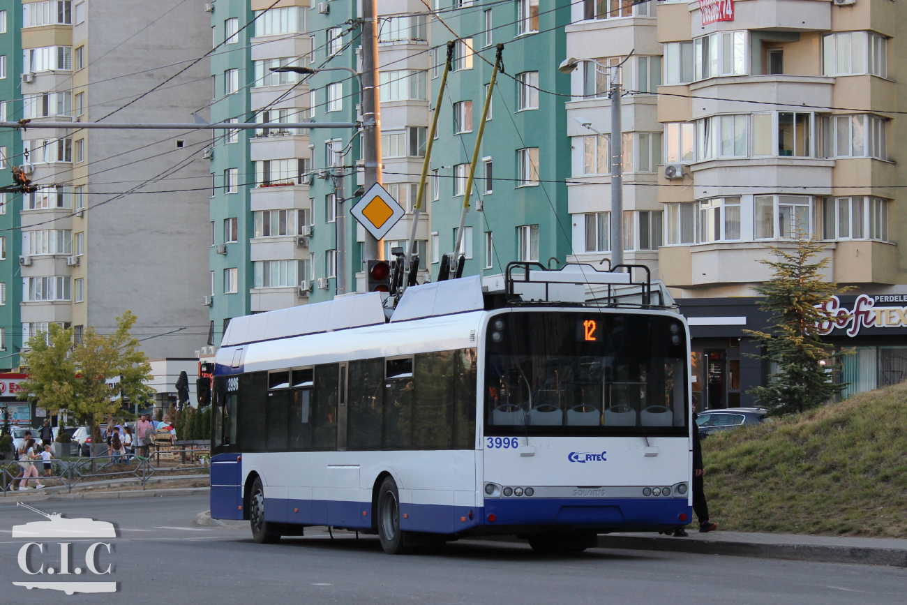 Кишинёв, Solaris Trollino III 12 AC № 3996