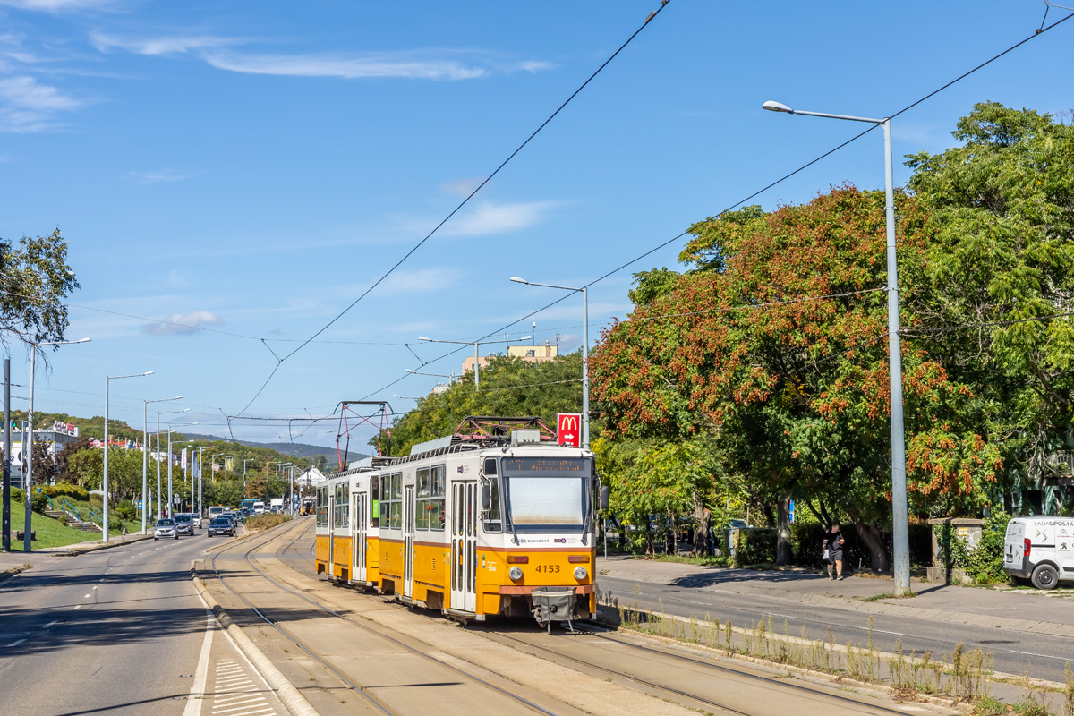 Будапешт, Tatra T5C5K2 № 4153