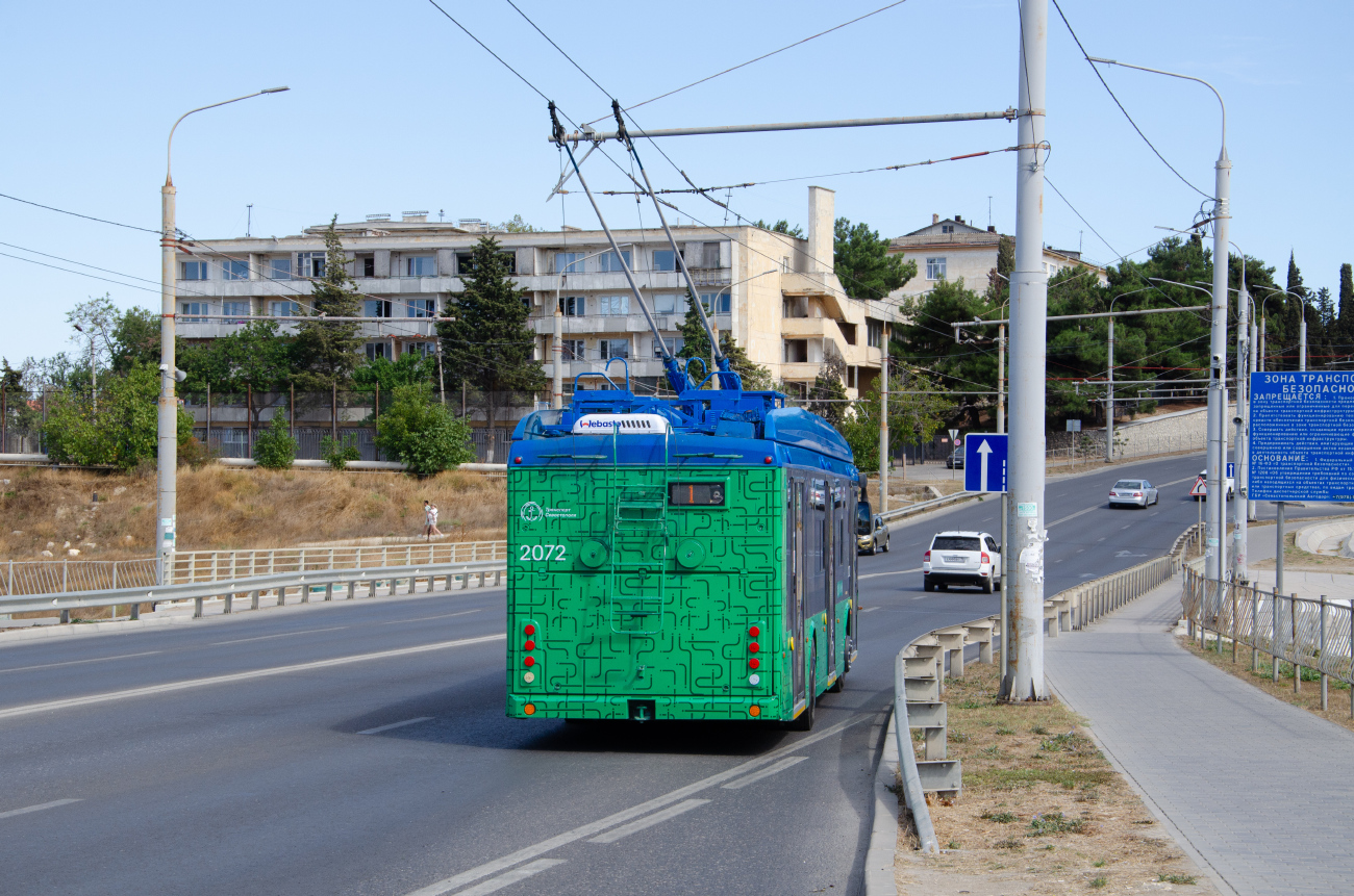 Sevastopol, Trolza-5265.03 “Megapolis” # 2072 Sevastopol, Trolza-5265.03 “Megapolis” # 2072
