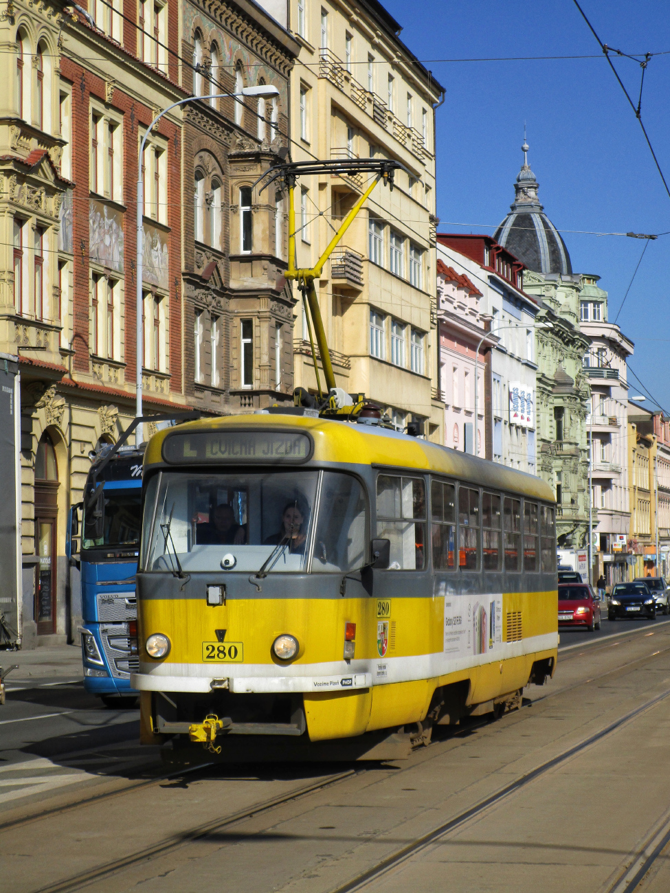 Пльзень, Tatra T3R.P № 280