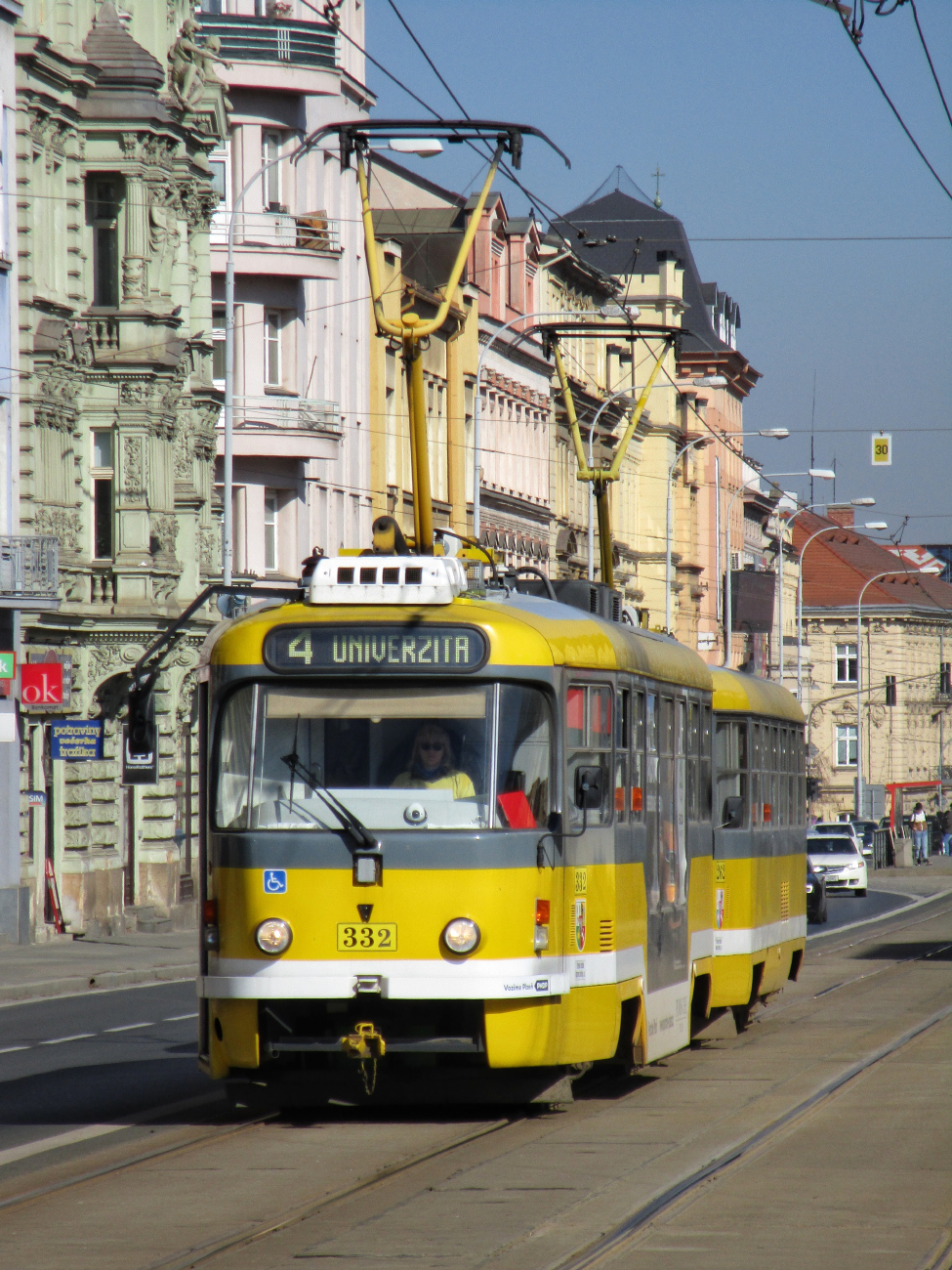 Пльзень, Tatra T3R.PLF № 332