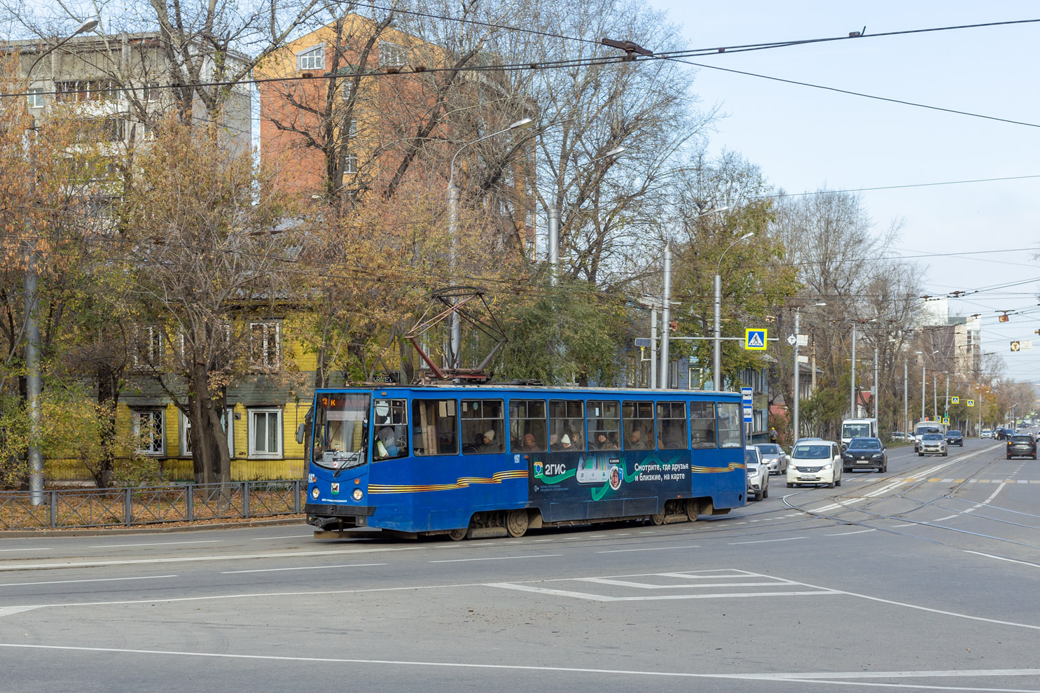 Иркутск, 71-605ТН (КТМ-5М3Р8) № 197