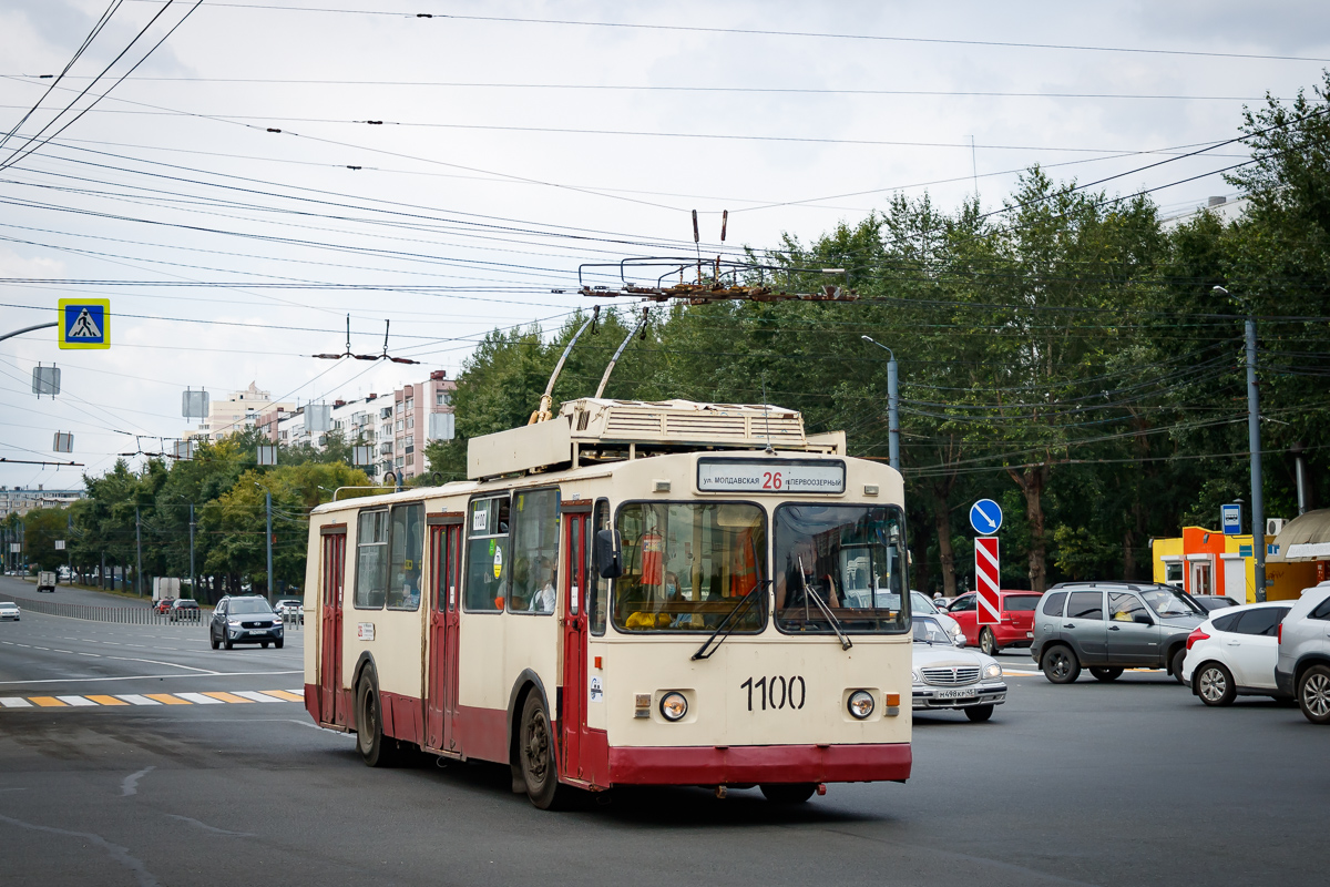 Челябинск, ЗиУ-682В-012 [В0А] № 1100