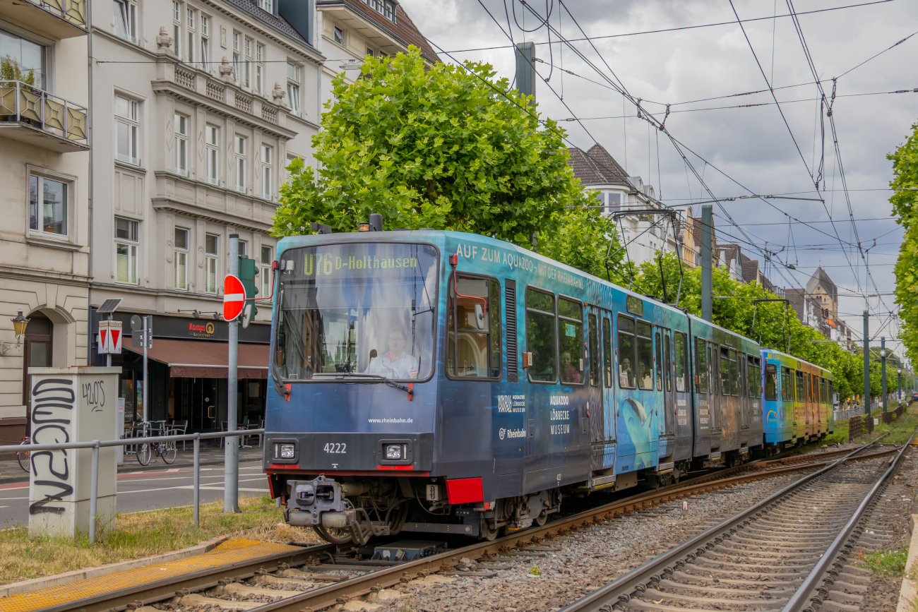 Дюссельдорф, Duewag B80D № 4222