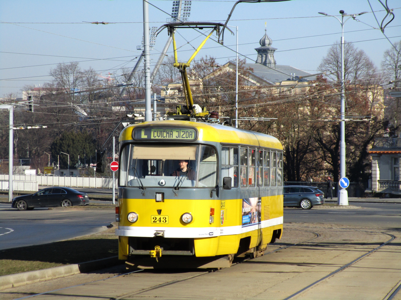 Пльзень, Tatra T3R.P № 243