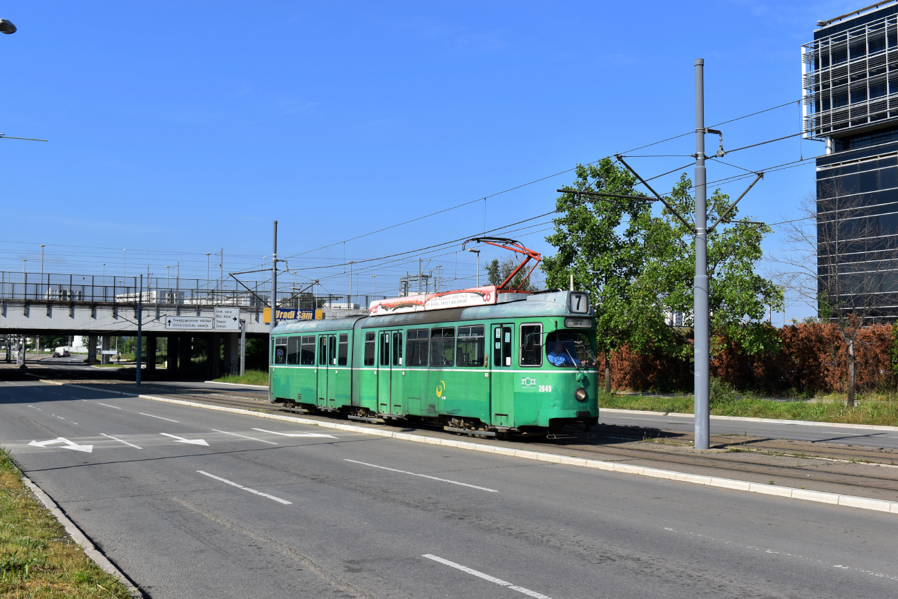 Белград, Duewag GT6 № 80649 (2649)