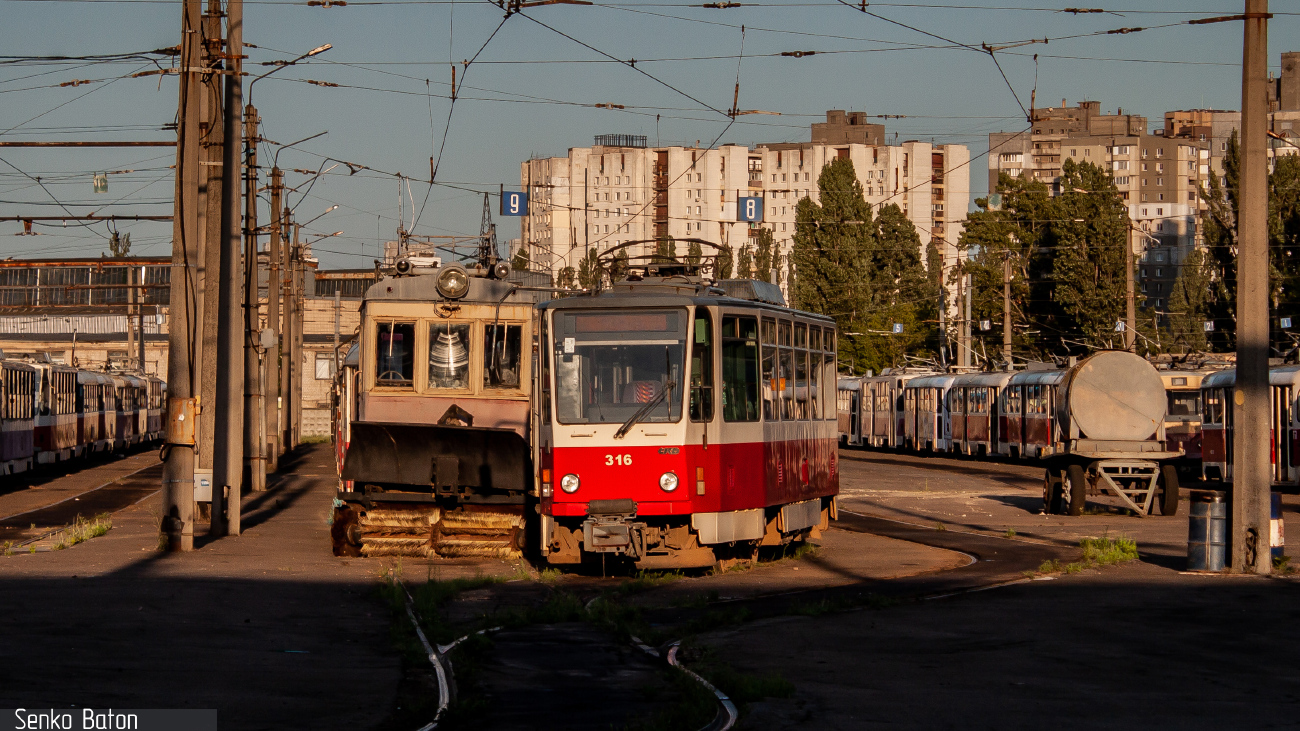 Kiev, Tatra T6A5 Nr. 316