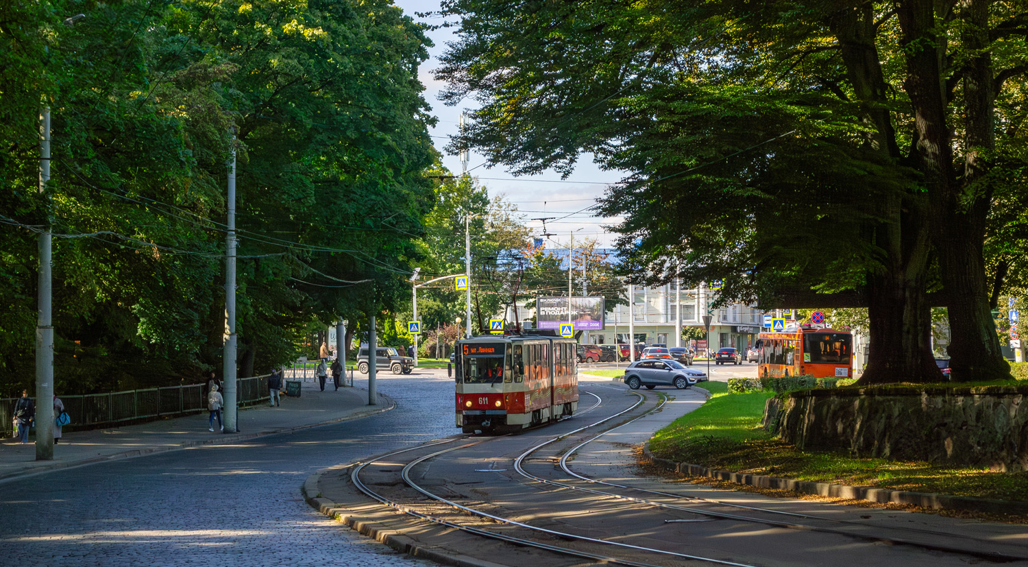 Калининград, Tatra KT4D № 611