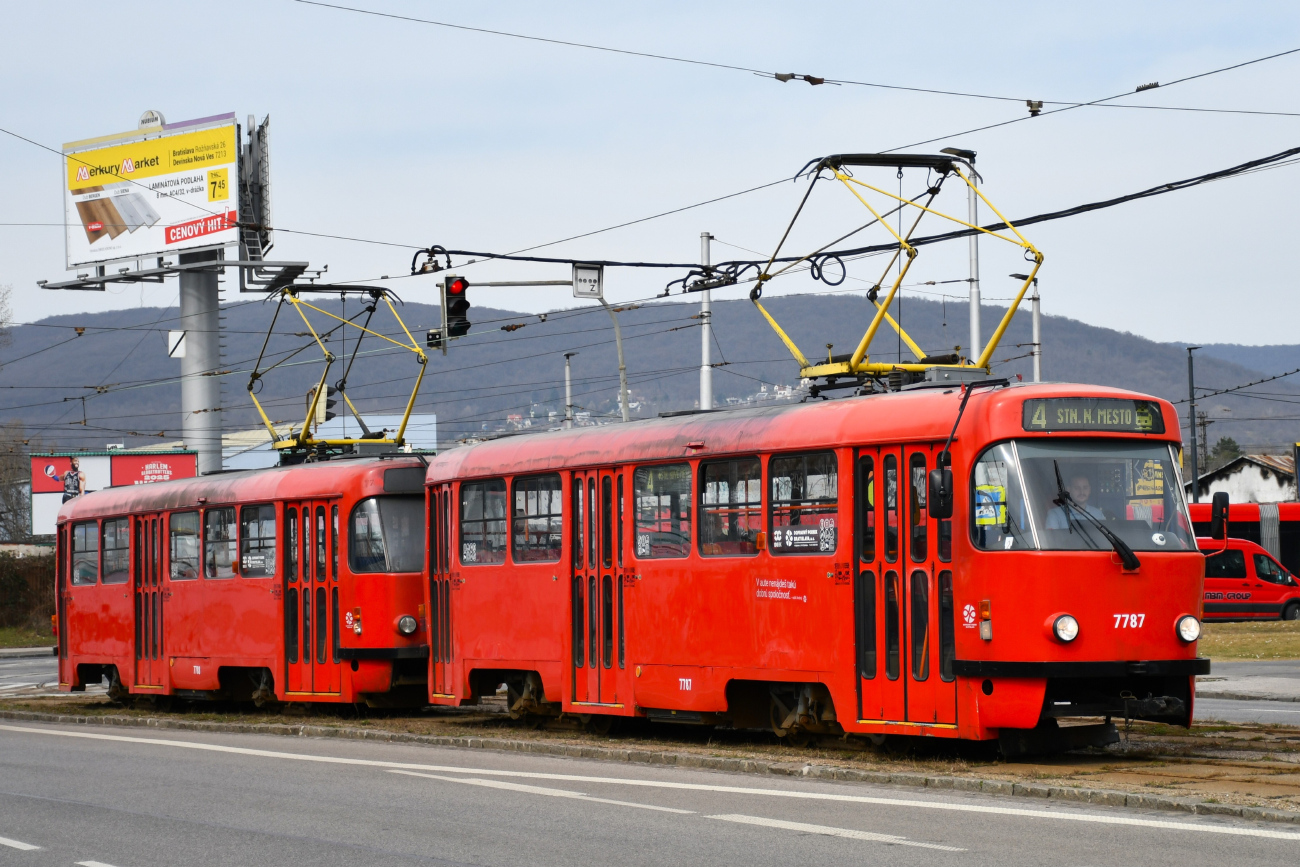 Братислава, Tatra T3P № 7787