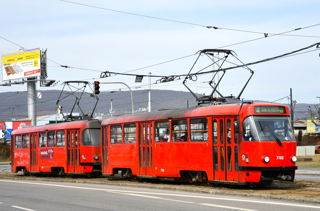 Братислава, Tatra T3P № 7783
