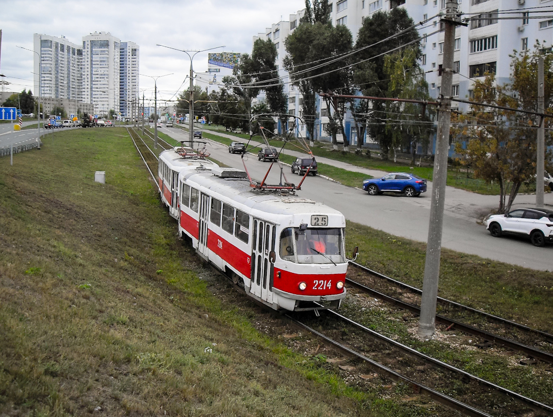 Самара, Tatra T3E № 2214