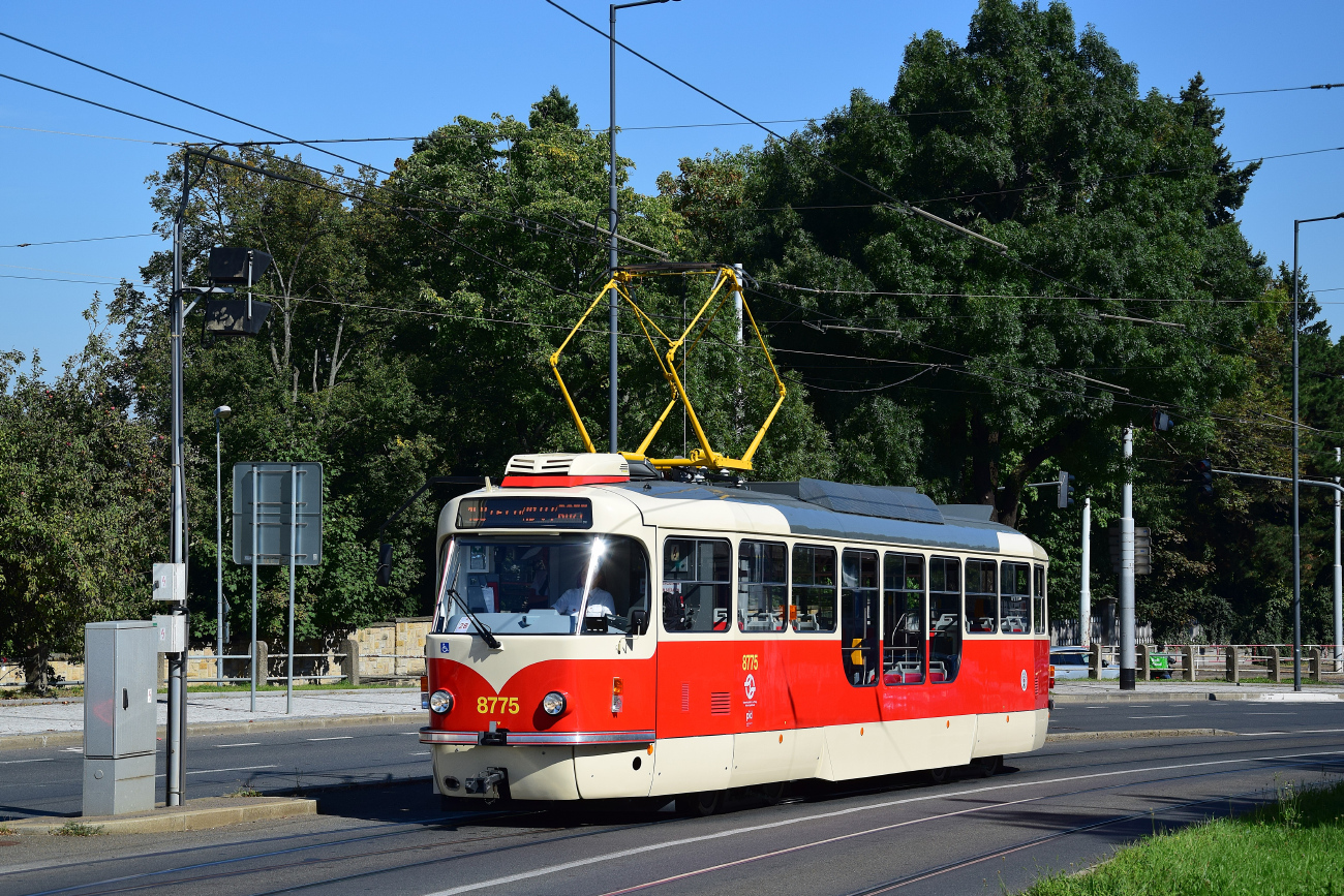 Прага, Tatra T3R.PLF № 8775; Прага — 150 лет городскому транспорту в Праге