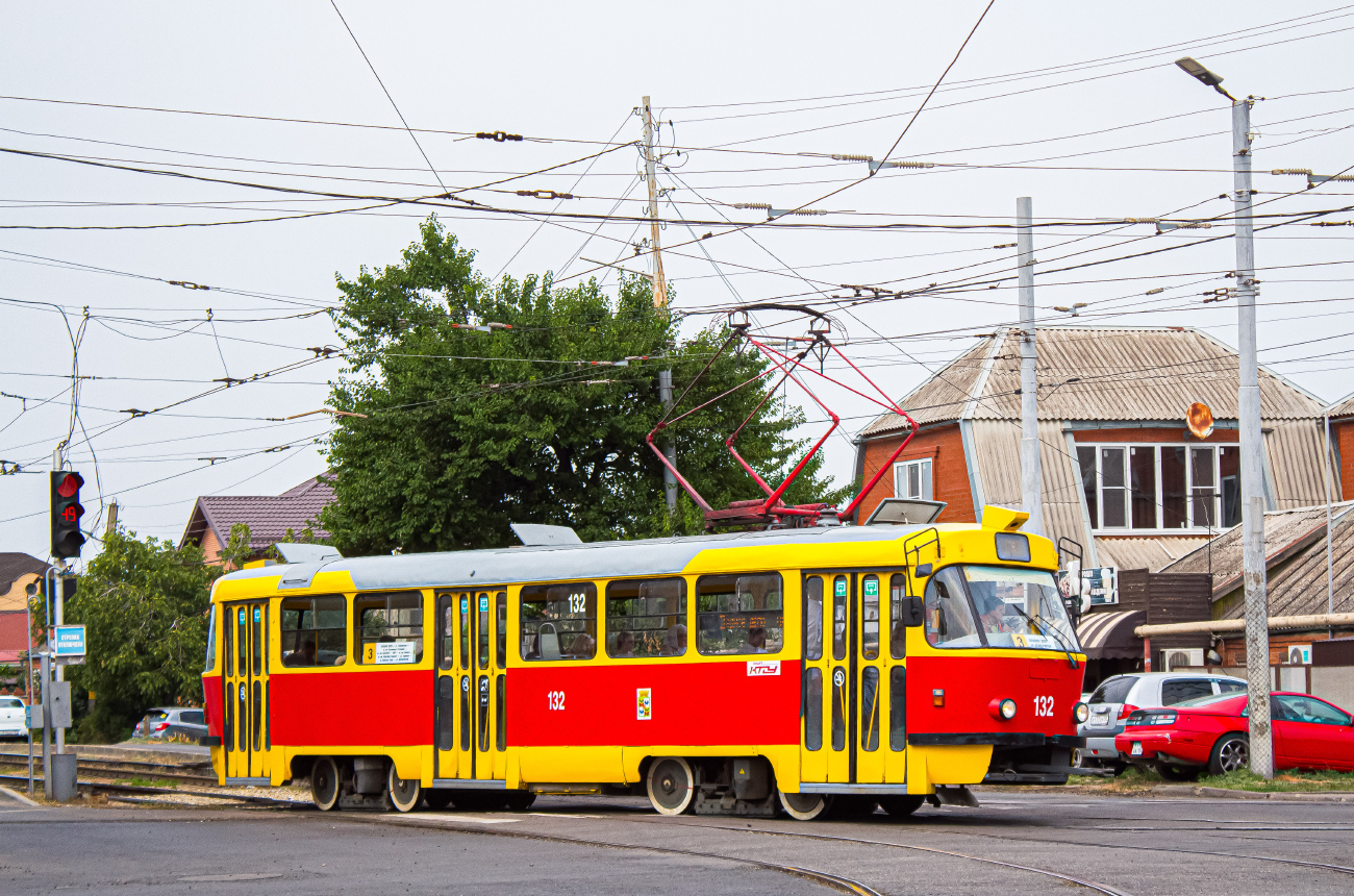 Краснодар, Tatra T3SU № 132