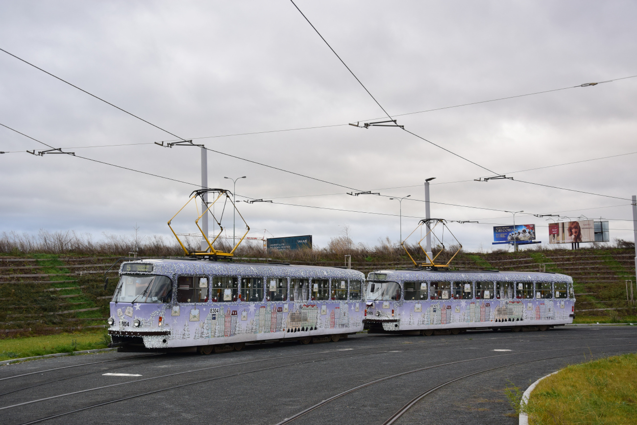 Praha, Tatra T3R.P # 8304; Praha — Christmas tram