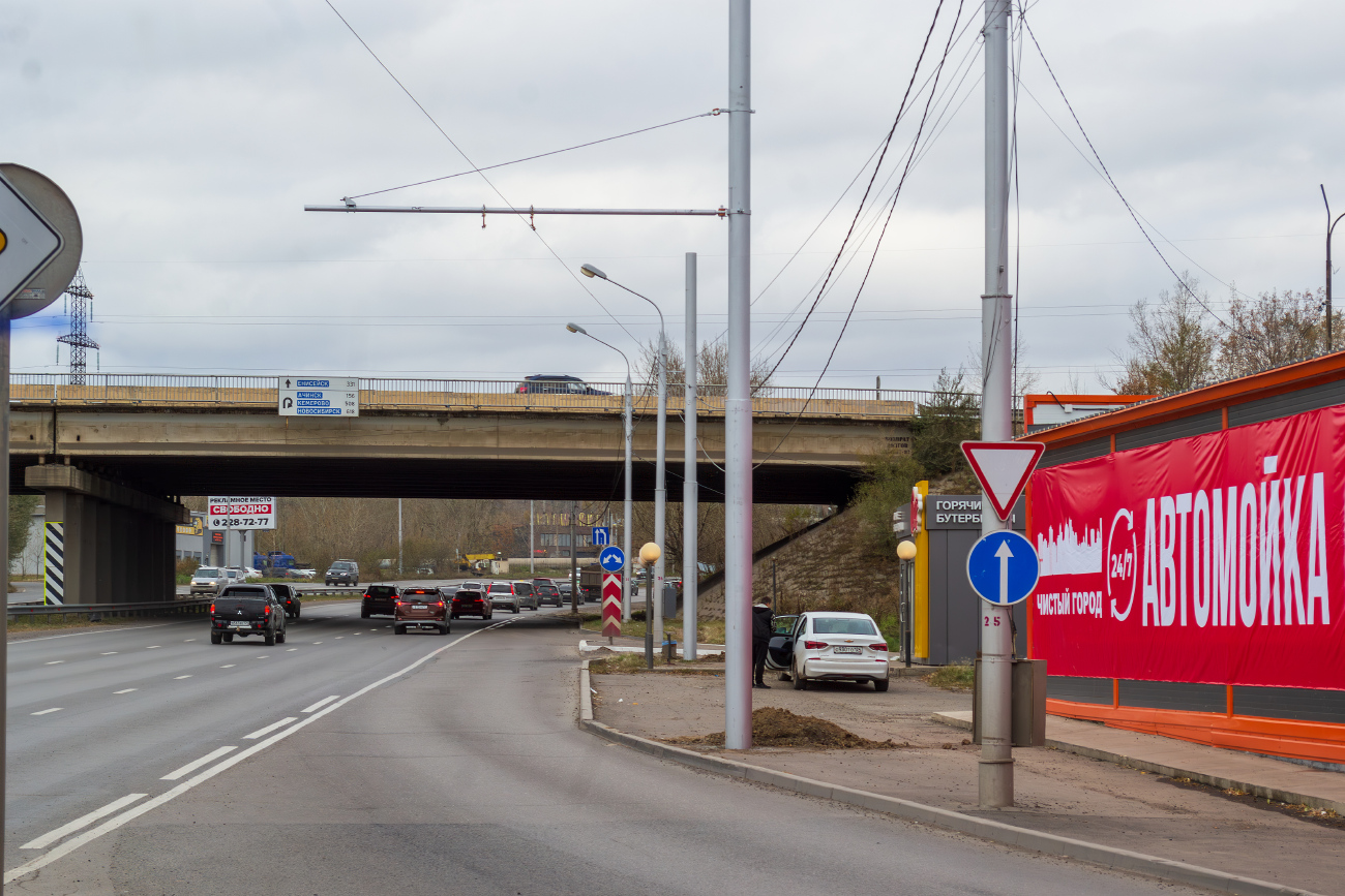 Krasnoyarsk — Construction of a trolleybus contact network in Solnechny microdistrict [2025-2026]