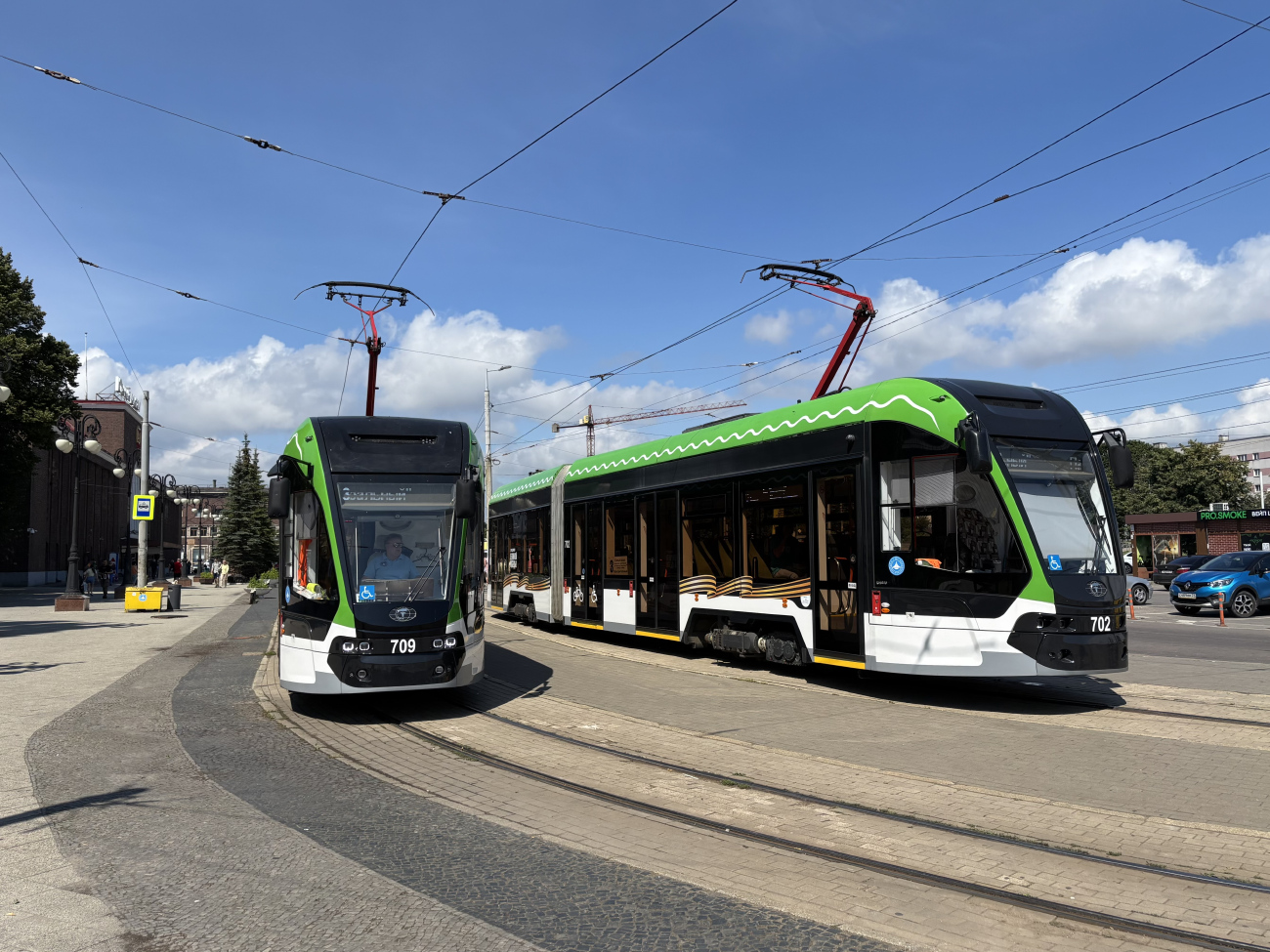 Калининград, 71-921 «Корсар» № 709; Калининград, 71-921 «Корсар» № 702