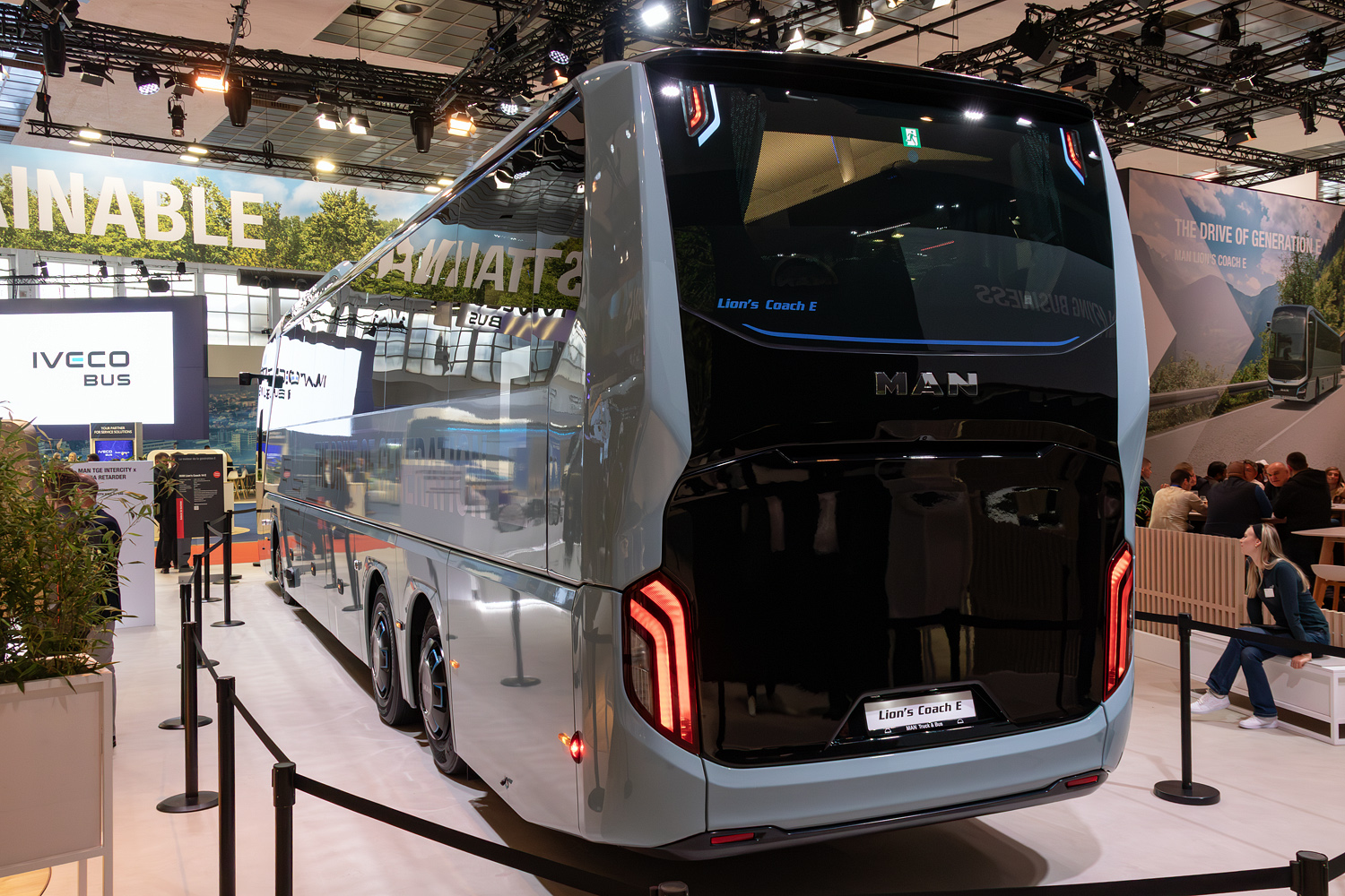 Мюнхен, MAN R08 Lion's Coach 14 E № [R087825]; Брюссель — Busworld Europe 2025