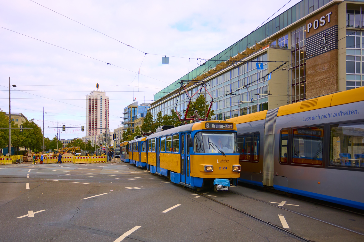Leipzig, Tatra T4D-M1 č. 2123