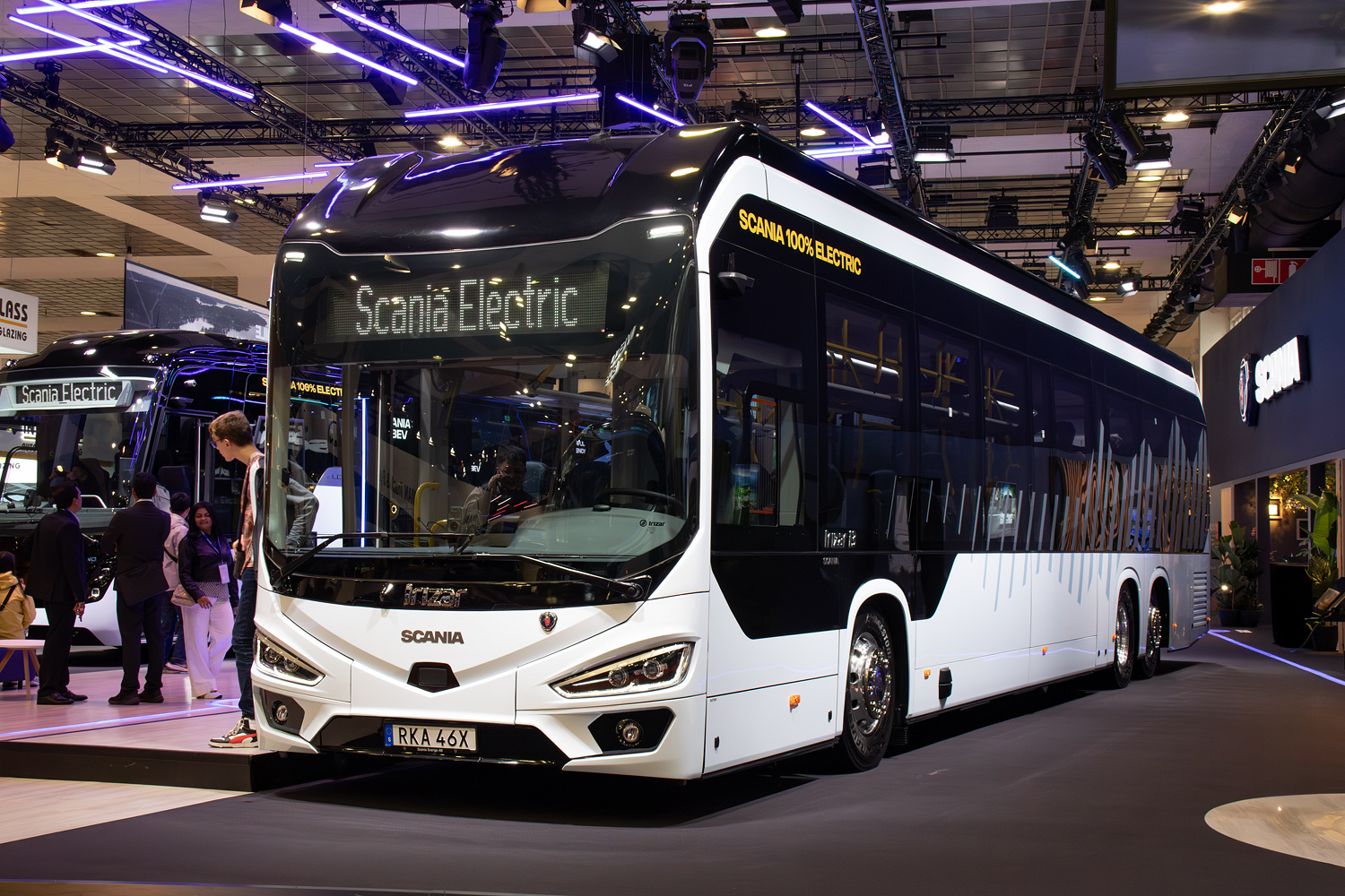 Стокгольм, Irizar i3 electric 12,2 № RKA 46X; Брюссель — Busworld Europe 2025
