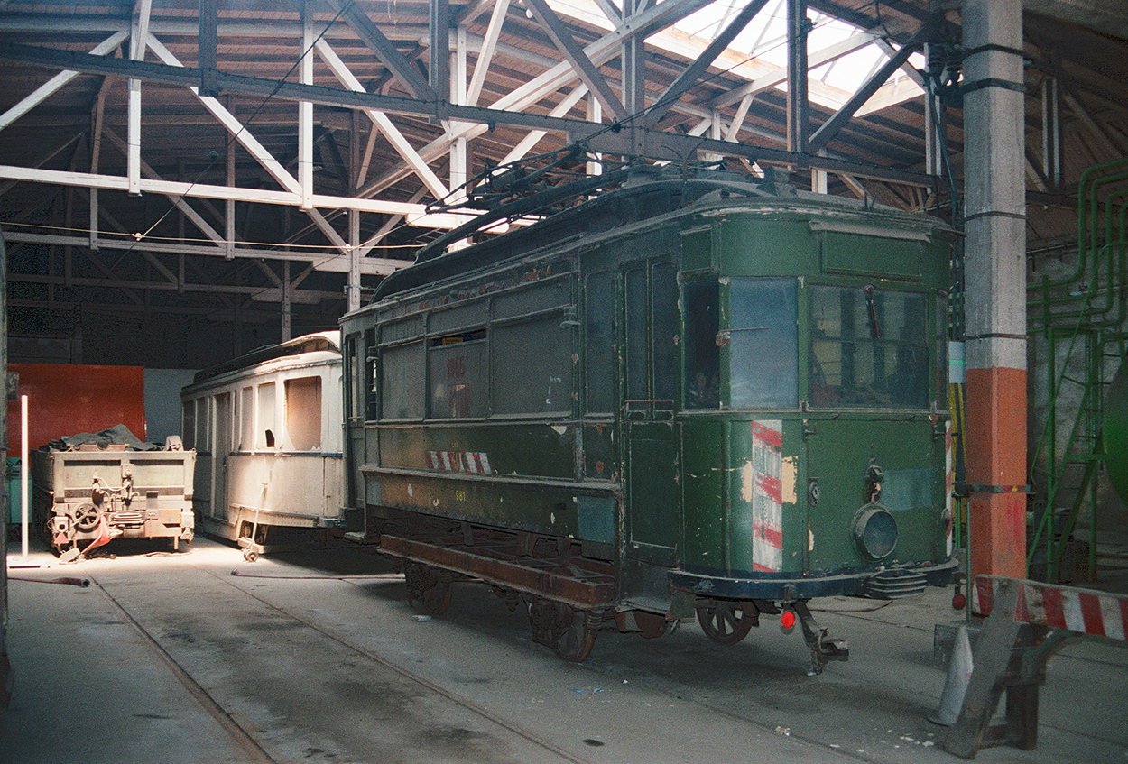 Лейпциг, Двухосный моторный Werdau № 981; Лейпциг — Старые фотографии
