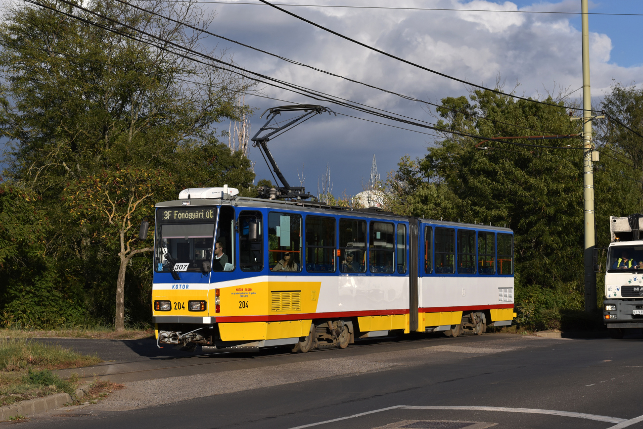Szeged, Tatra KT4DMC č. 204