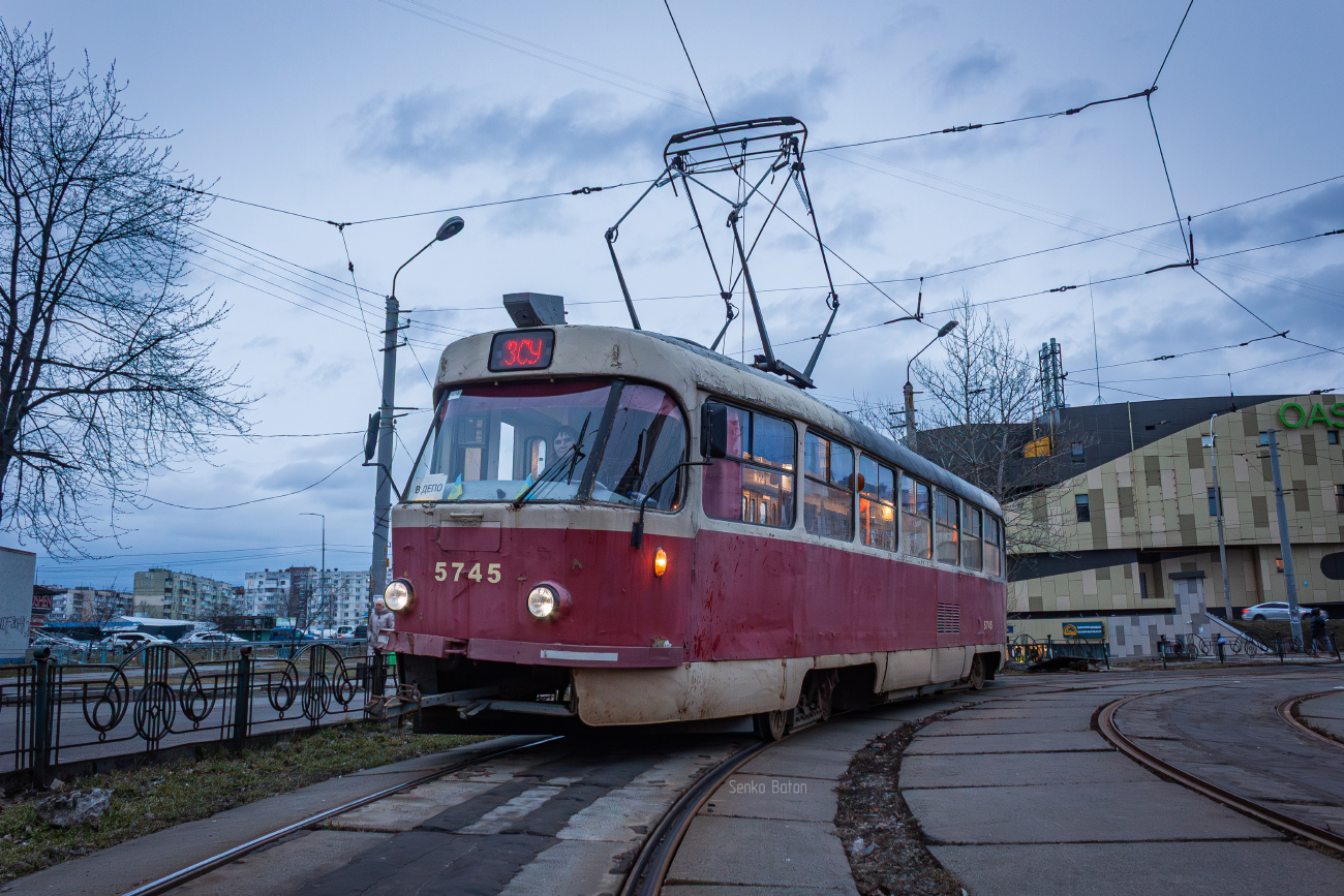 Киев, Tatra T3SU № 5745