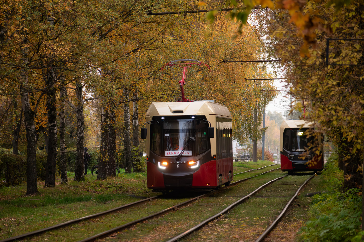 Nijni Novgorod, BKM T811 "MiNiN" Nr. Б/Н-115; Nijni Novgorod — Trams without numbers