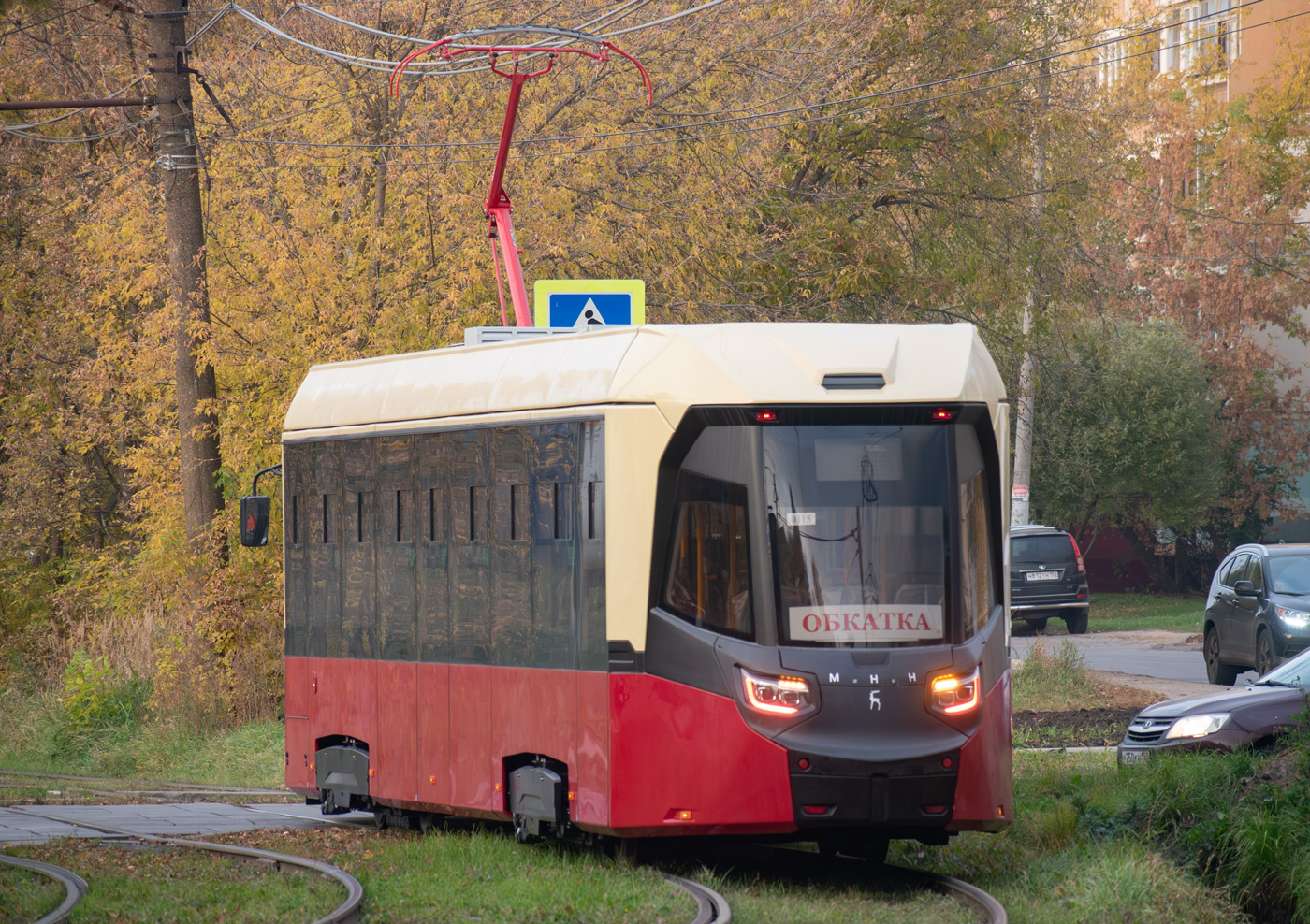 Nijni Novgorod, BKM T811 "MiNiN" Nr. Б/Н-115; Nijni Novgorod — Trams without numbers