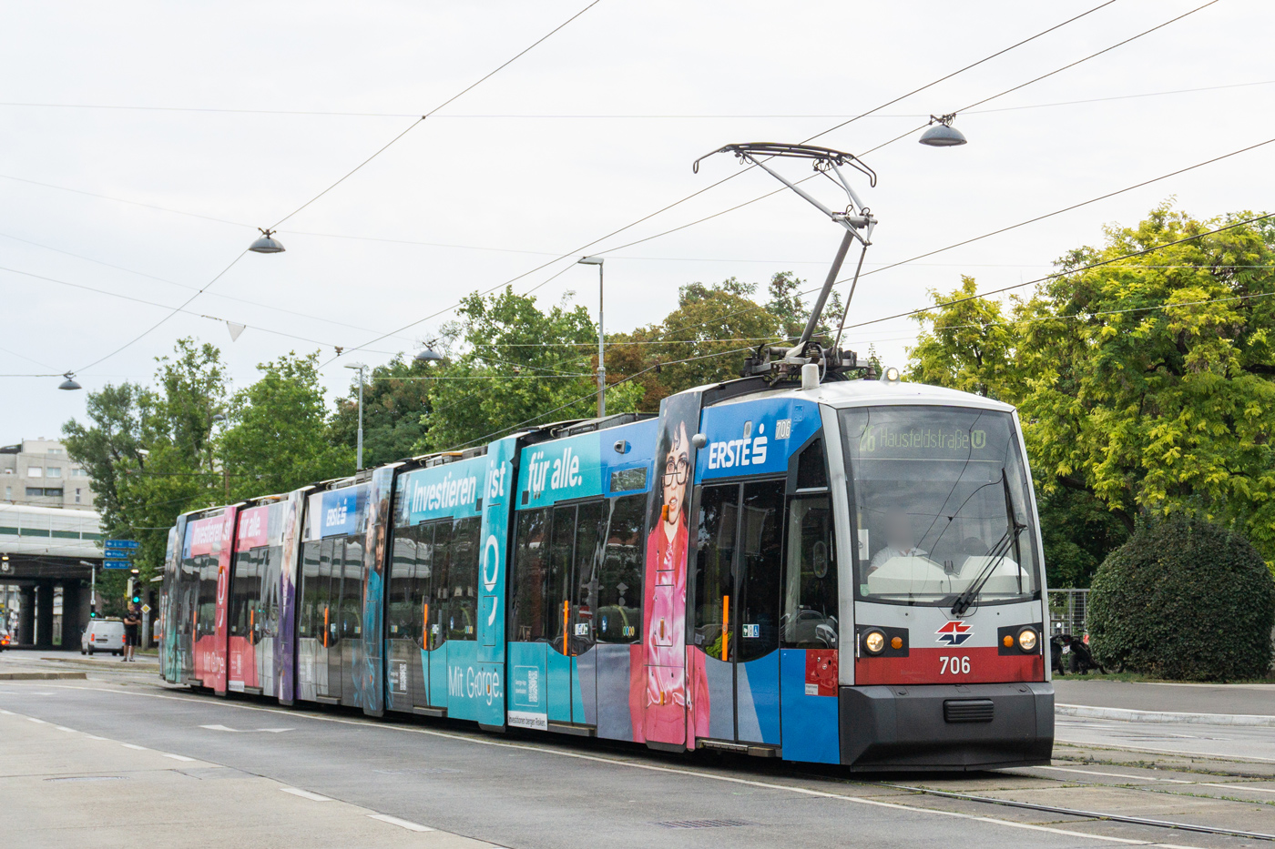 Вена, Siemens ULF-B1 № 706 Вена, Siemens ULF-B1 № 706
