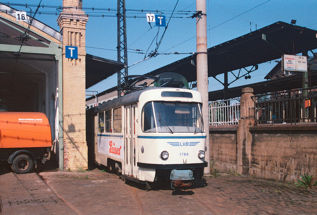 Лейпциг, Tatra T4D № 1788; Лейпциг — Старые фотографии